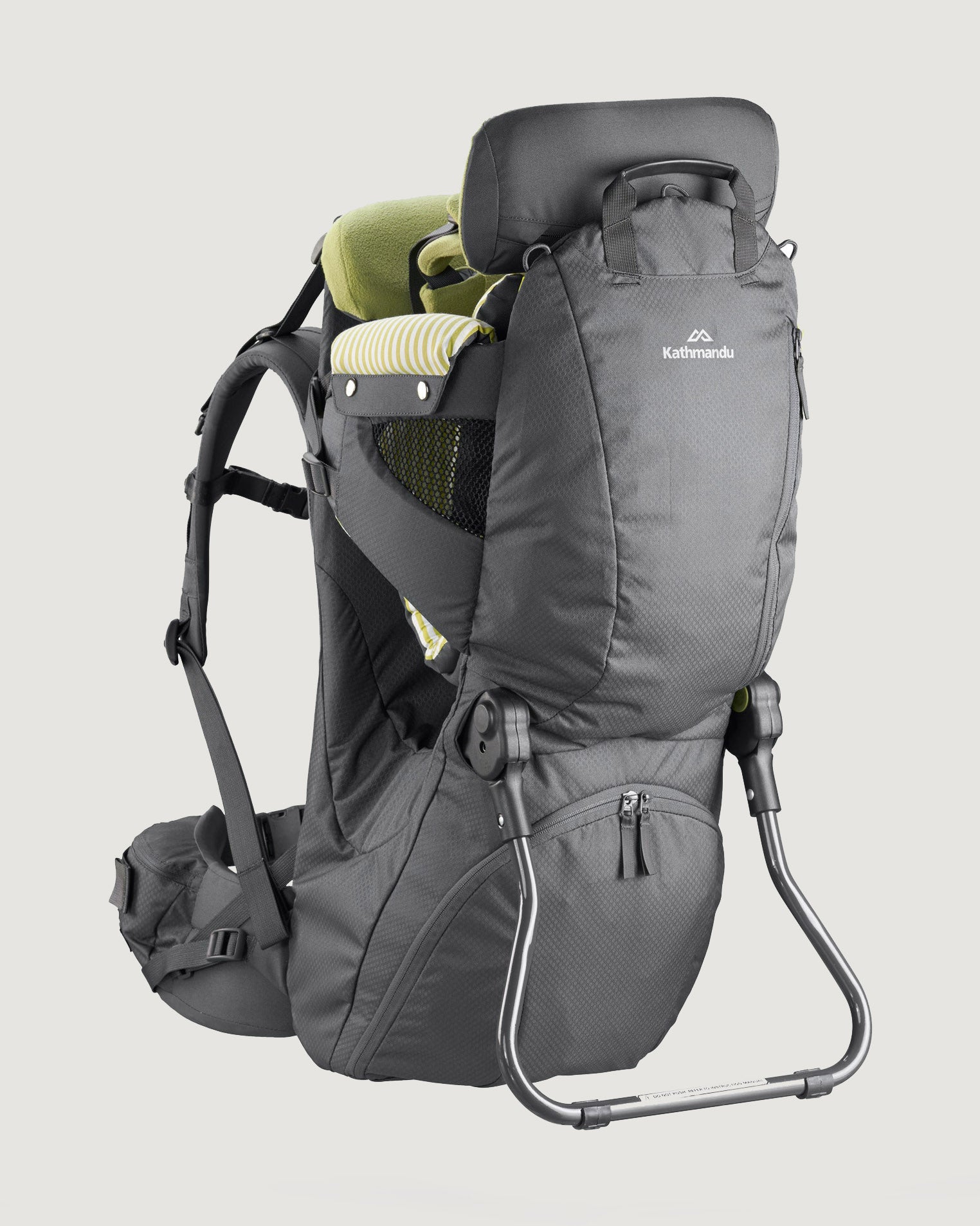 Karinjo Child Carrier Grey/Green – Kathmandu AU