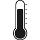 Down insulated icon
