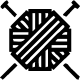 Recycled materials icon