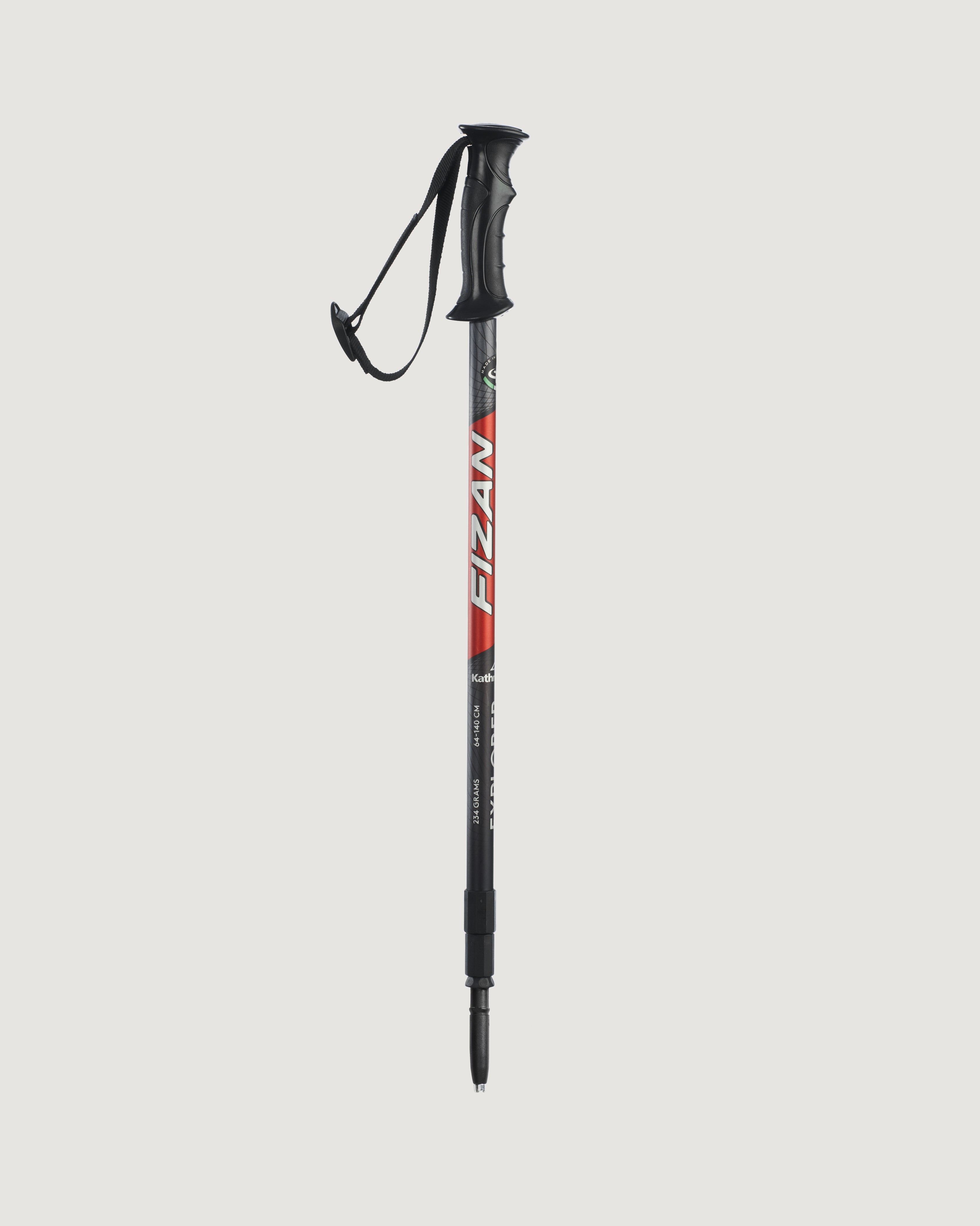 Fizan Explorer Pole Single Black/Red – Kathmandu AU