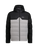 Men's Epiq Hooded Down Jacket - Steel Grey/Black