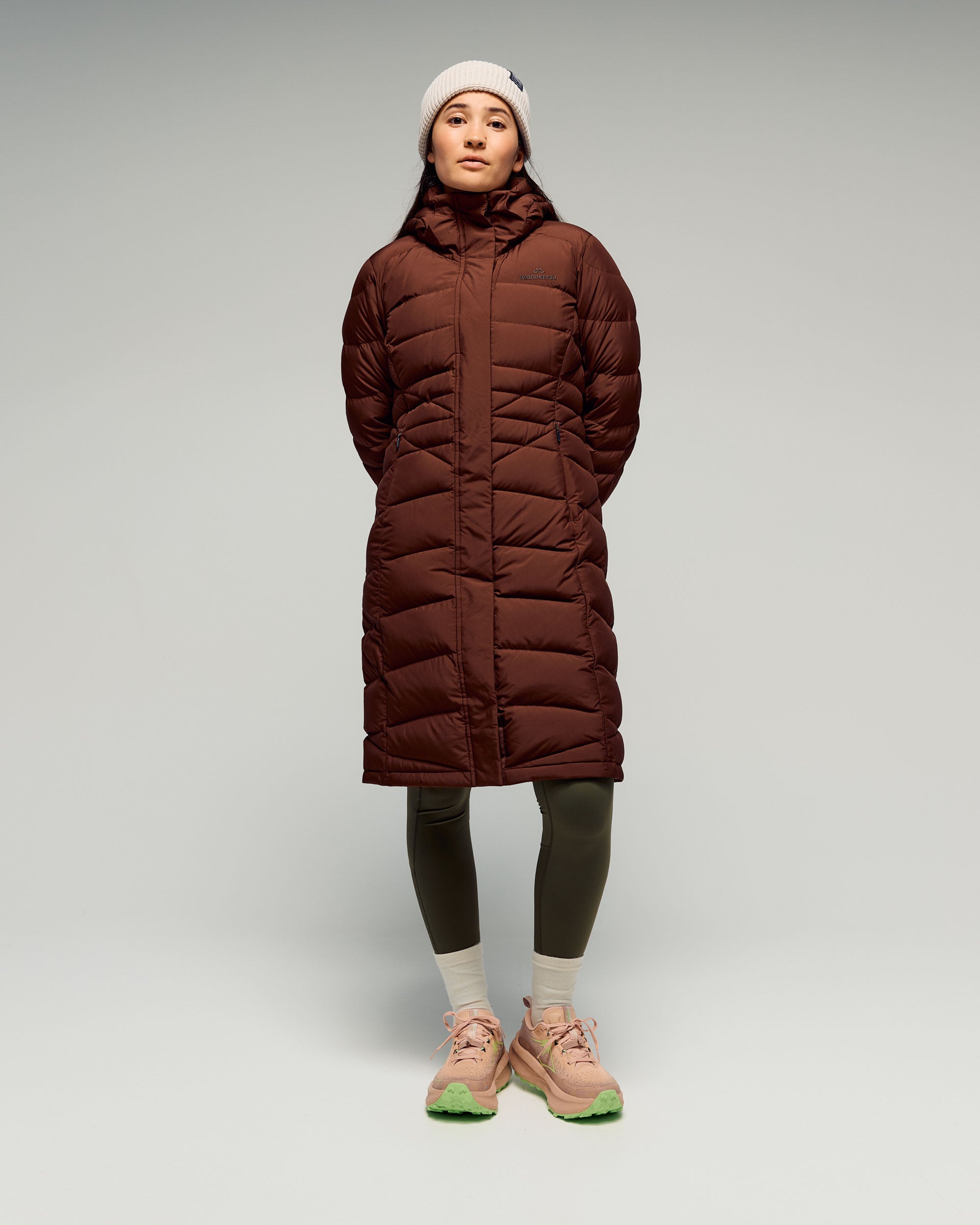 sleepy parka 25Aw brown 定価13.2万円 Women's Winterburn Down Parka Jacket - Cocoa – Kathmandu AU