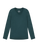 Women's 100% Merino Long Sleeve V-Top - Deep Forest