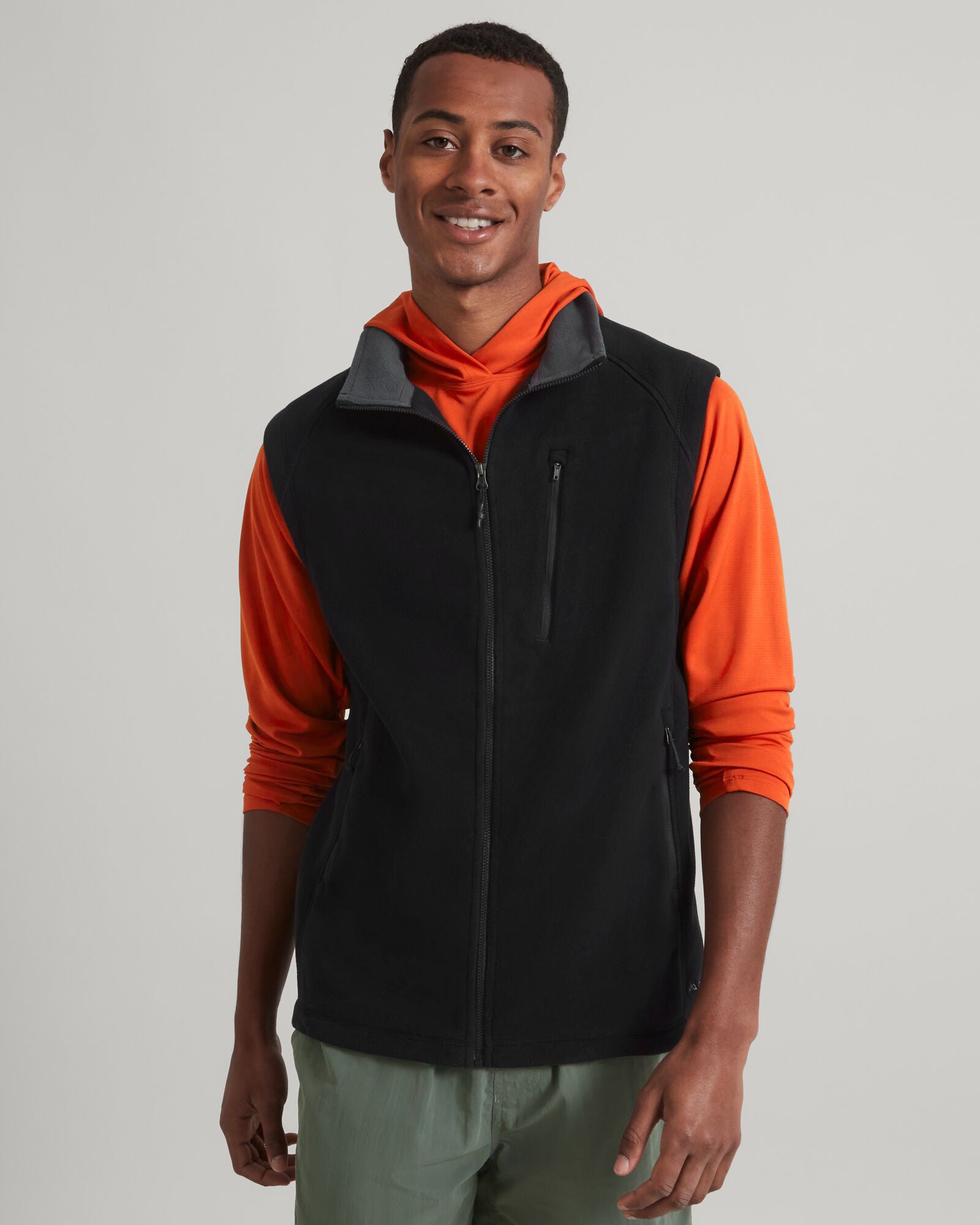 Men's Ridge 200 PrimaLoft Bio Vest - Black – Kathmandu AU