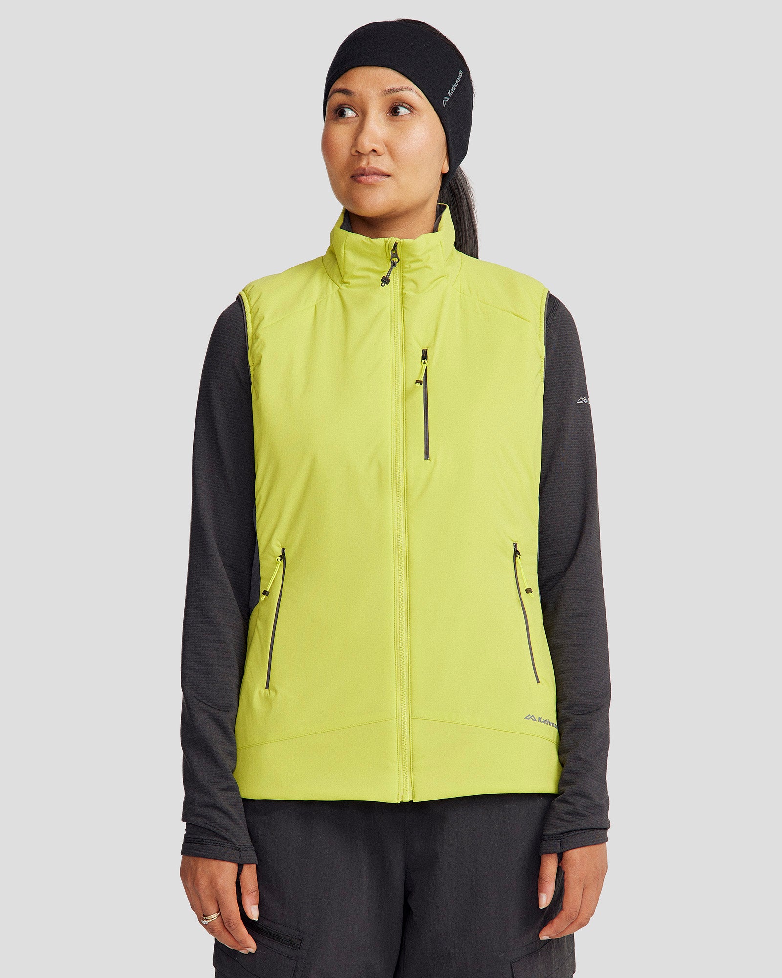 Women's Seeker PrimaLoft® Active Vest - Bright Moss – Kathmandu AU
