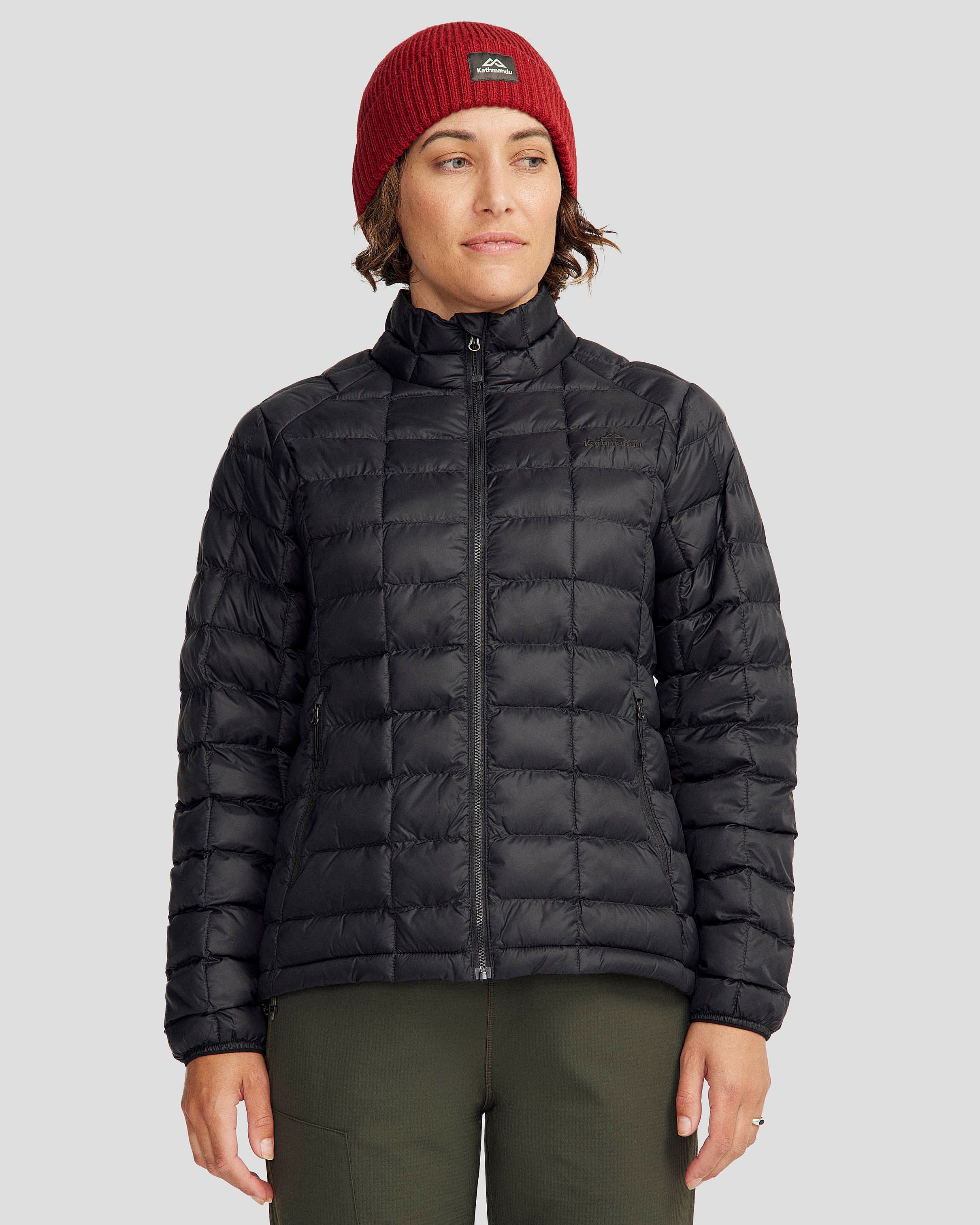 Women's Heli Insulated Jacket - Black Stingray – Kathmandu AU