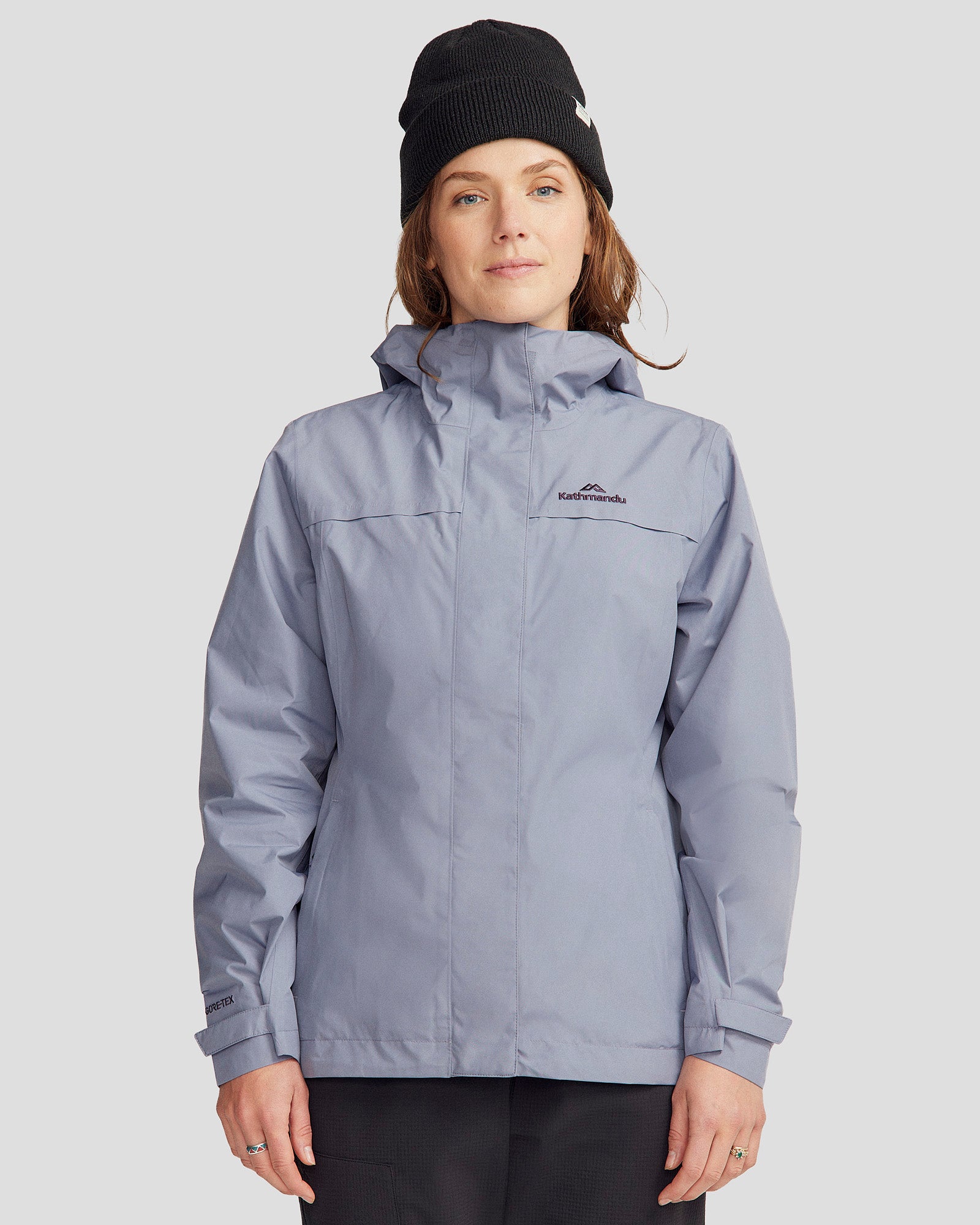 Women's Bealey 2L GORE-TEX® Rain Jacket Dark Haze – Kathmandu AU