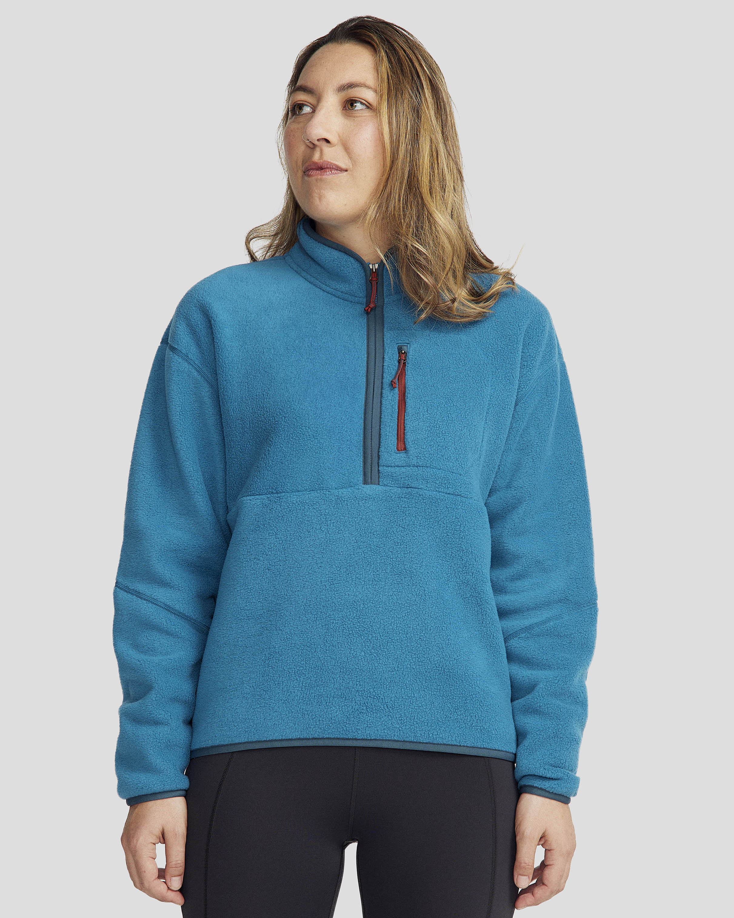 トップス FlightMode Half Zip Fleece Pullover b0913_ojz_womens_trailhead_fle