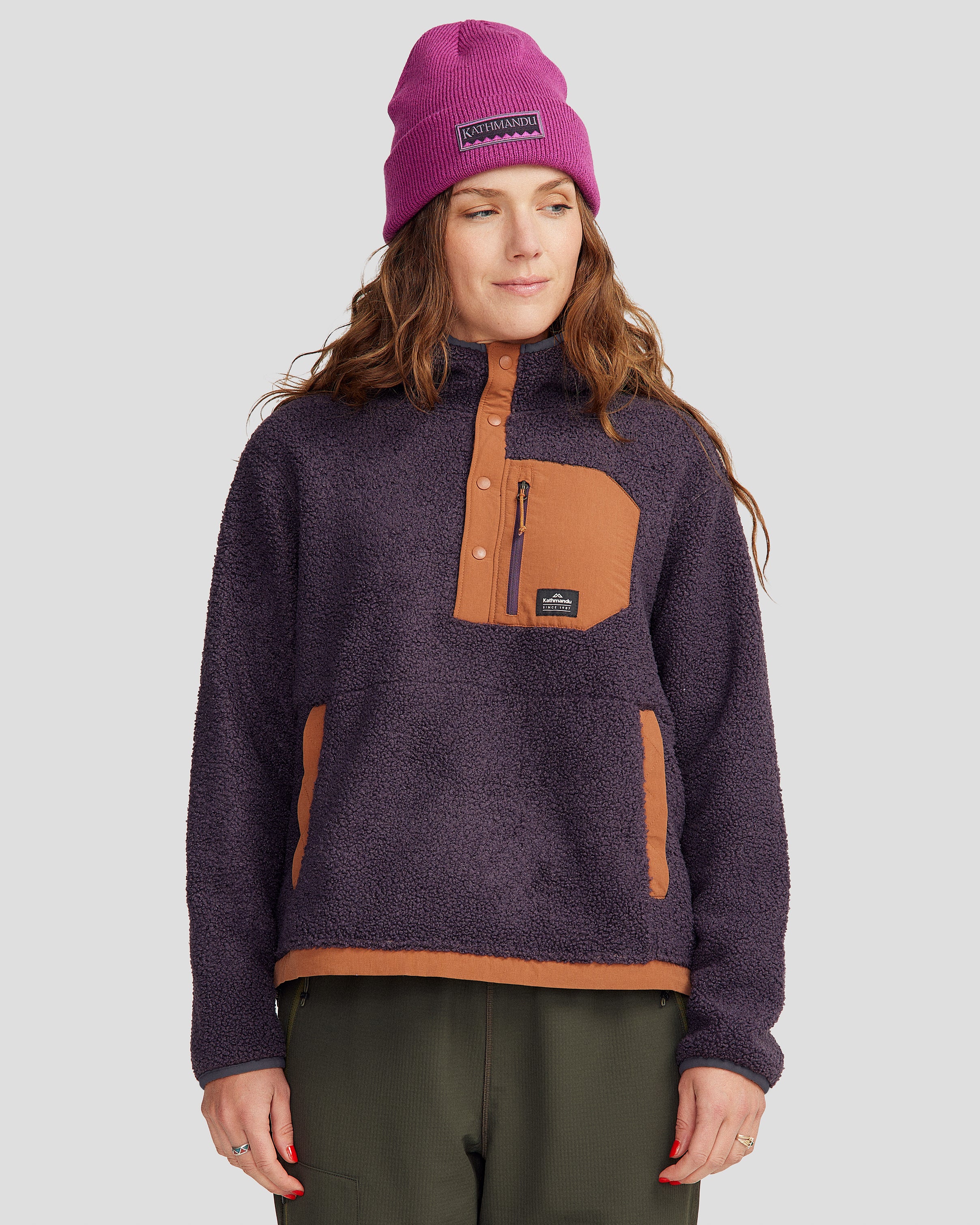 【WOOHWA】YIELDING 2WAY FLEECE TRPT Double Zip Fleece Hooded Jacket – VERSEAS