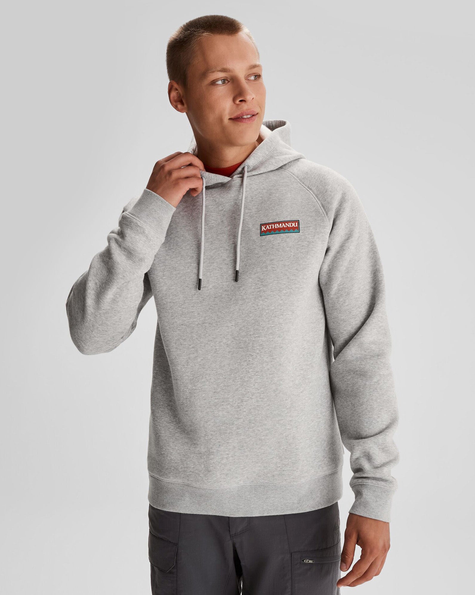 No Ma'am Sign Simple-Fit Hoodie Grey Unisex Sweatshirt No Ma'am Sign Simple-Fit Hoodie Grey Unisex Sweatshirt