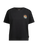 Women's Kathmandu Logo Sunburst Organic Cotton T-shirt - Black