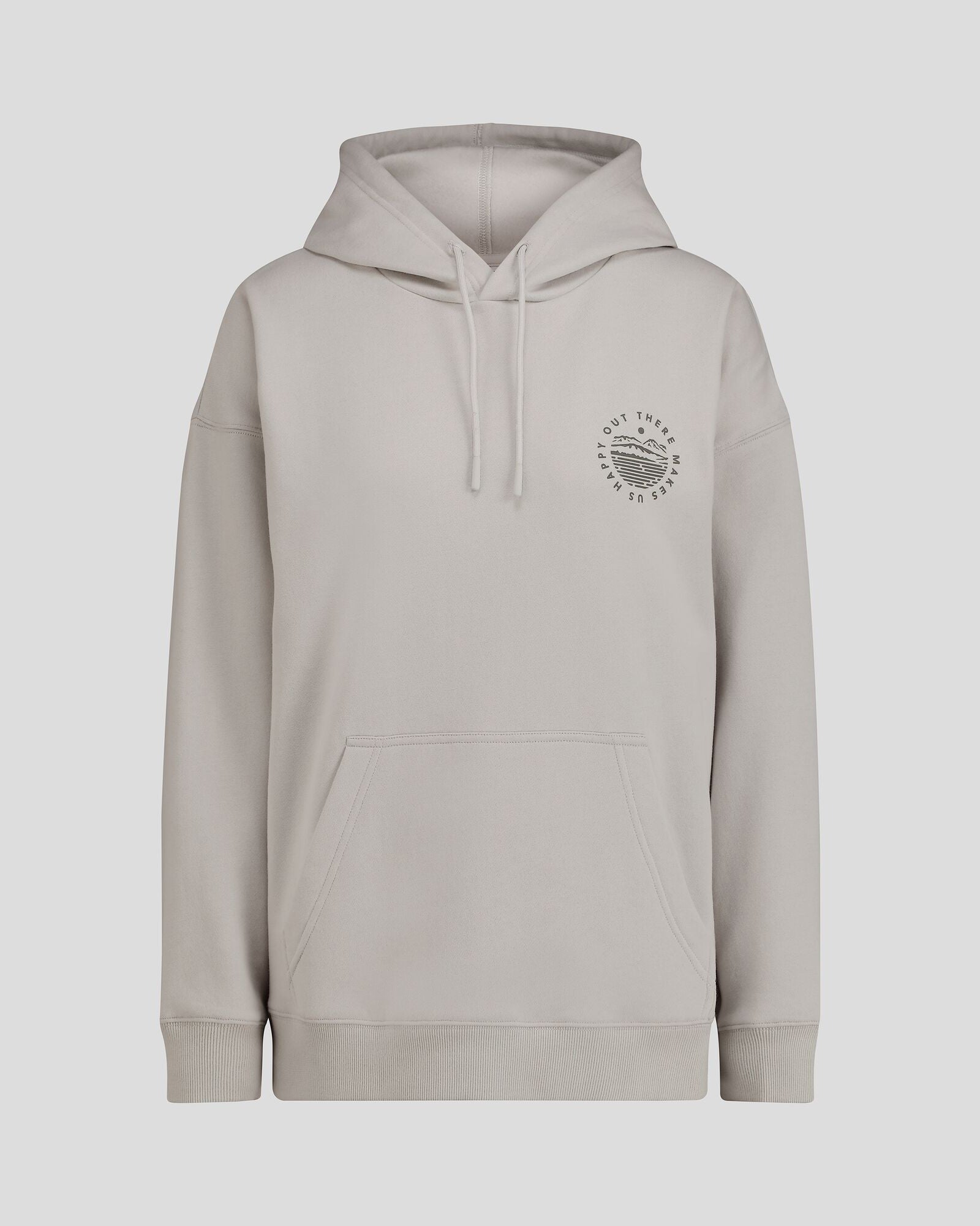 Women's OT Logo Slouchy LT BB Hoodie - Mist – Kathmandu AU