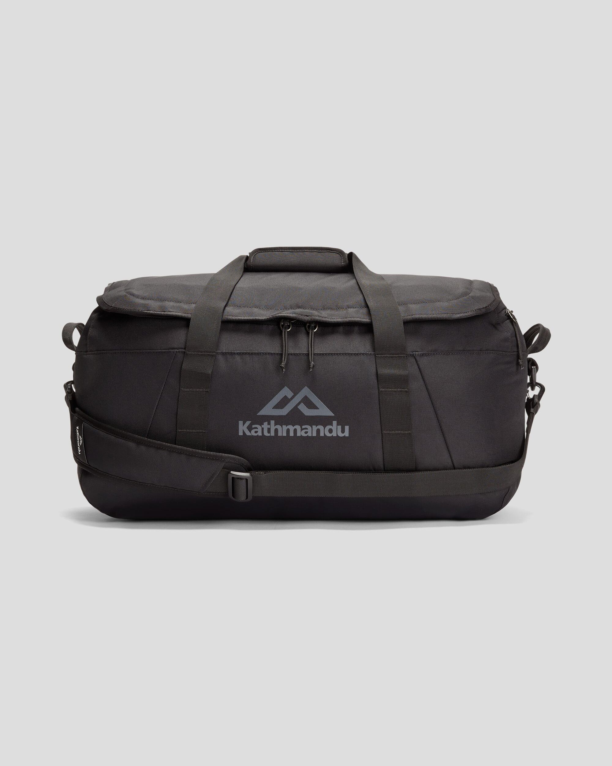 Indus Base Duffel - 50L - Black Stingray – Kathmandu AU Indus Base Duffel - 50L - Black Stingray – Kathmandu AU