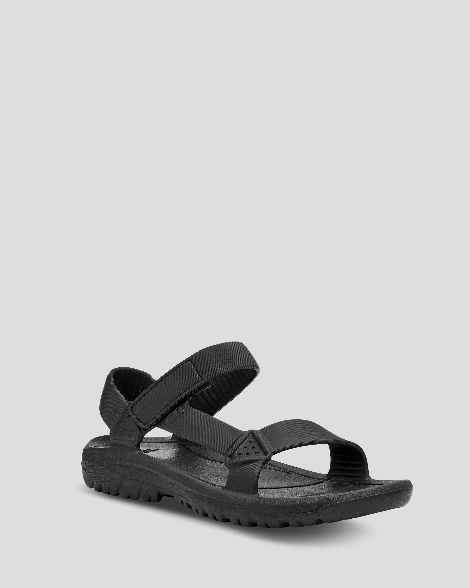 Men's Teva Hurricane Drift Sandals Black – Kathmandu AU