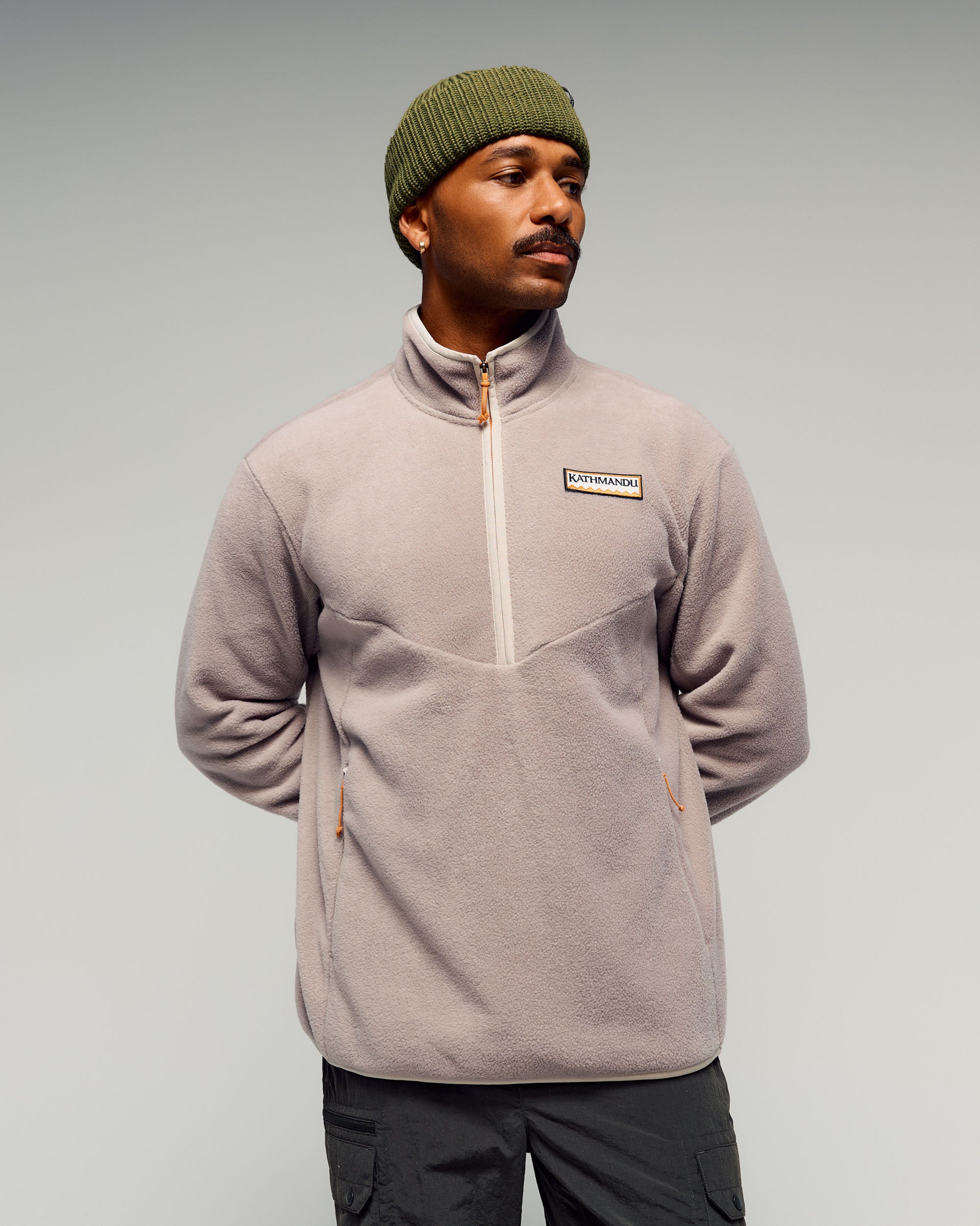 Men's Trailhead Fleece Heritage ¼ Zip Pullover - Hike – Kathmandu AU