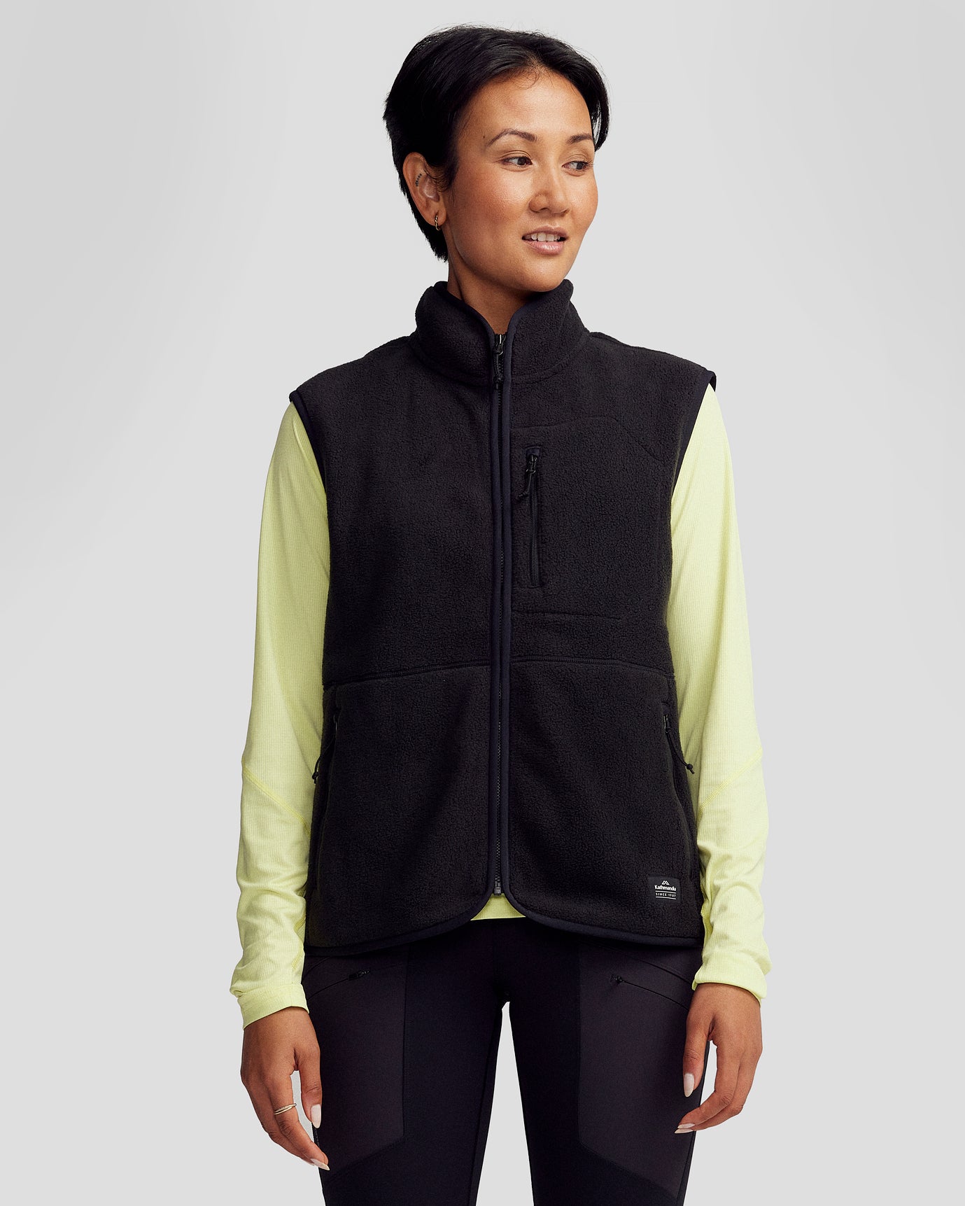 【SEE SEE】FLEECE VEST BLACK XXL 美品 Women's Trailhead Fleece Vest - Black Stingray – Kathmandu AU