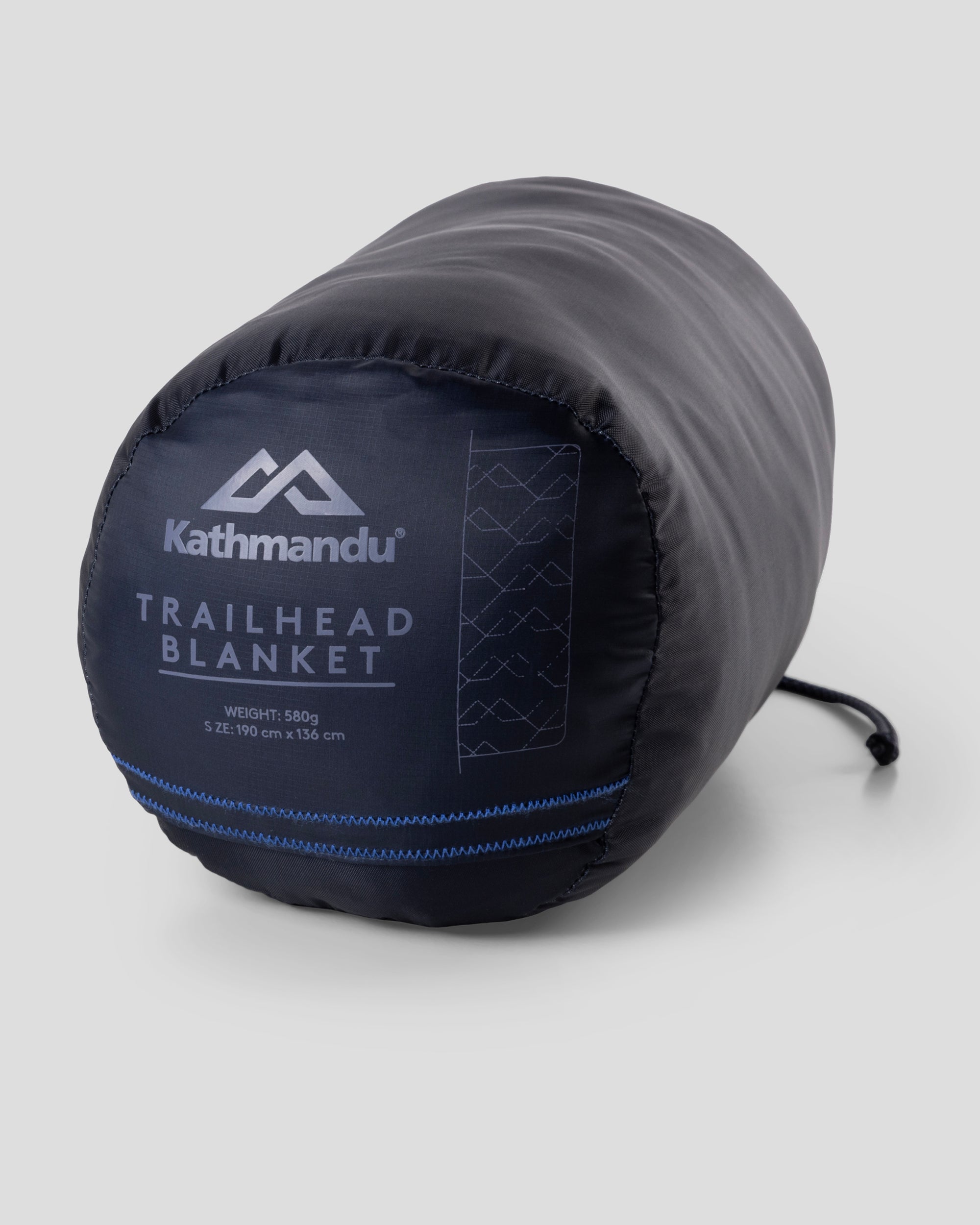 Trailhead Blanket - Pure Navy/Light Navy – Kathmandu AU