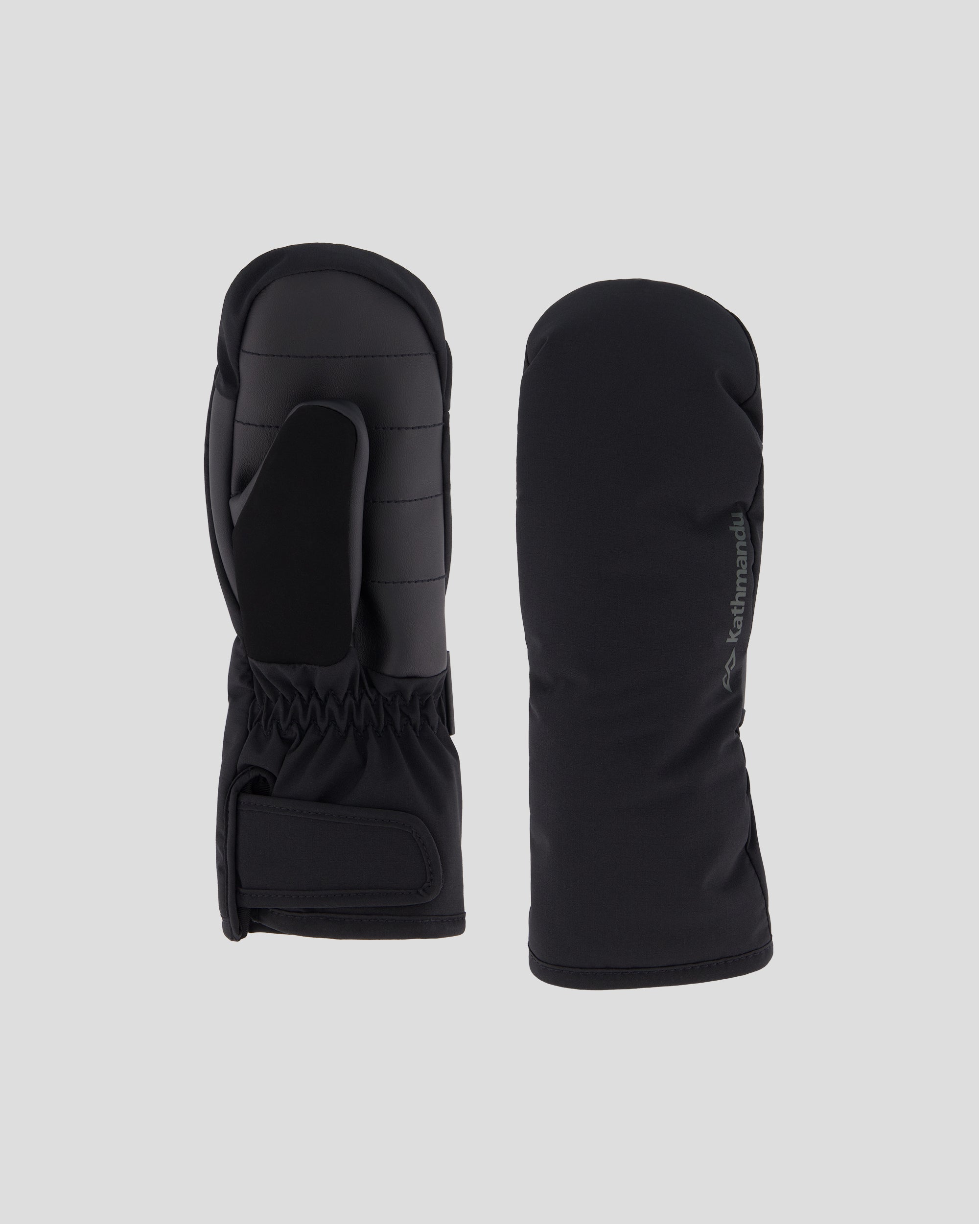 Kids Trailhead Insulated Mittens - Black Stingray – Kathmandu AU