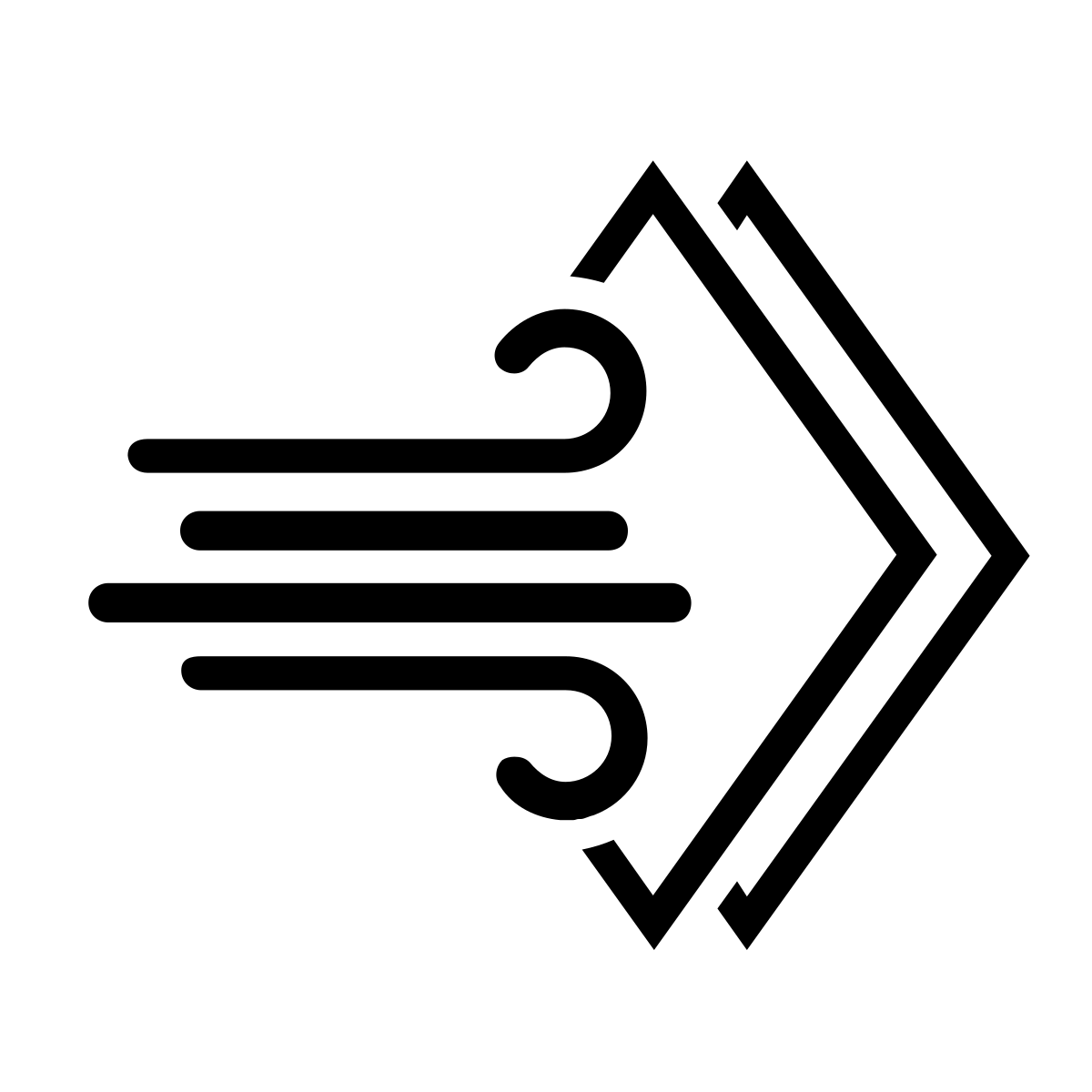Windproof icon