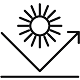 UV protection icon