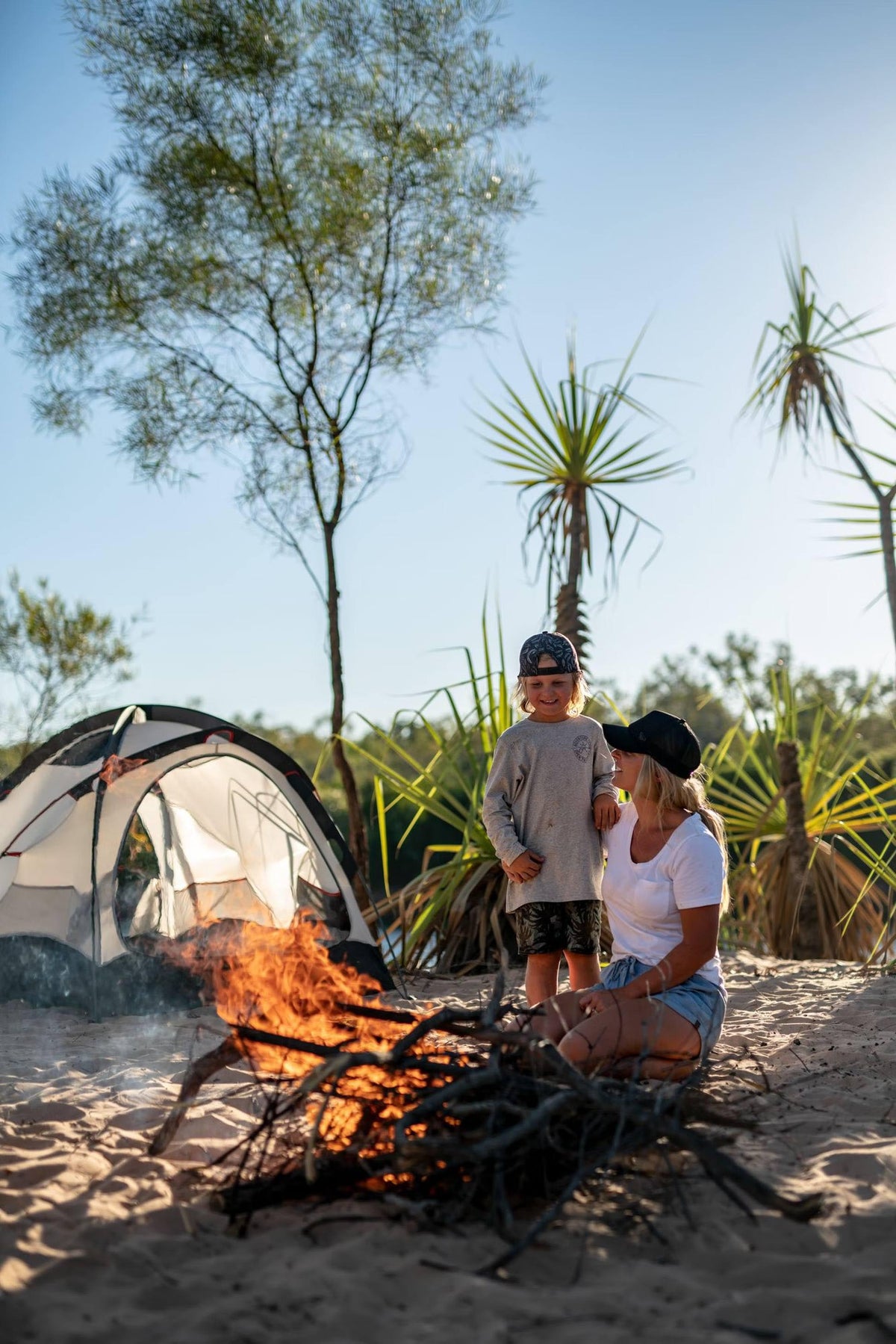 How to thrive while camping with kids