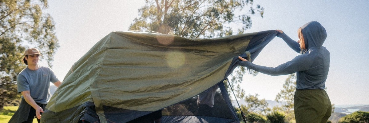 How to clean and store a tent