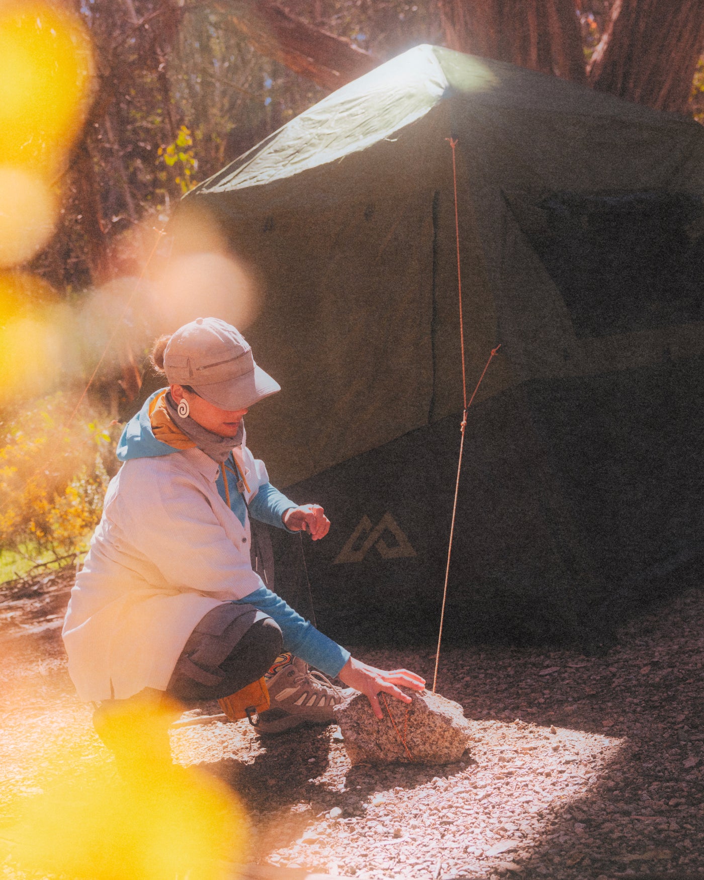 Roamer Quick Pitch Tent - 4 Person - Dark Fern/ Dark Moss