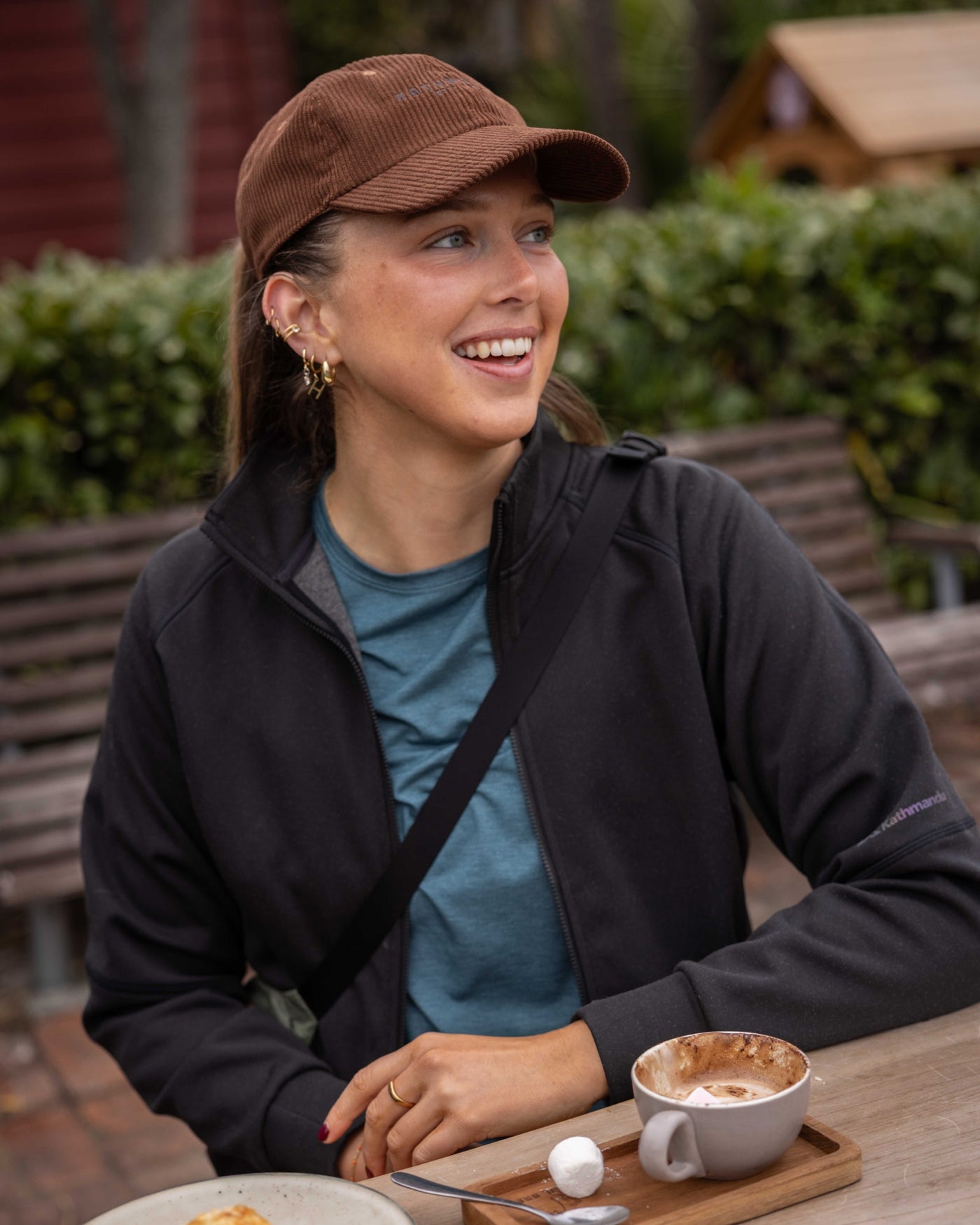 Women’s Anytime Bomber Jacket  -  Black Stingray
