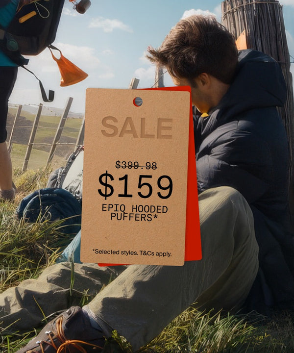 $159 Epiq Hooded Puffers* *Selected styles. T&Cs Apply.
