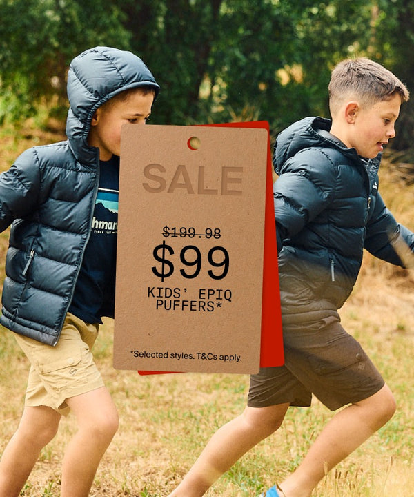 $99 Kids' Eipq Puffers* *Selected styles. T&Cs apply.