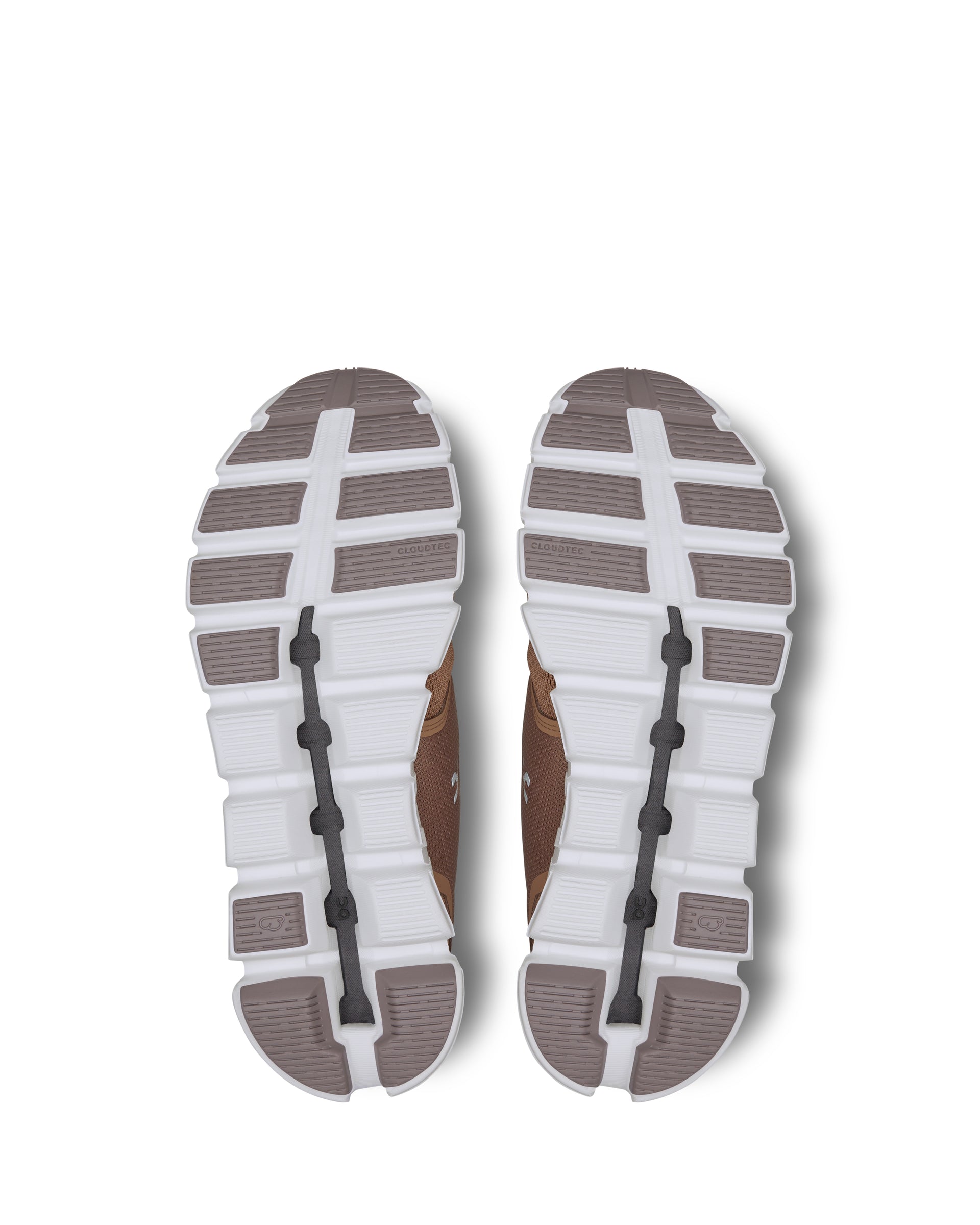 Women's On Cloud 5 Running Shoes - Rosebrown/Fog