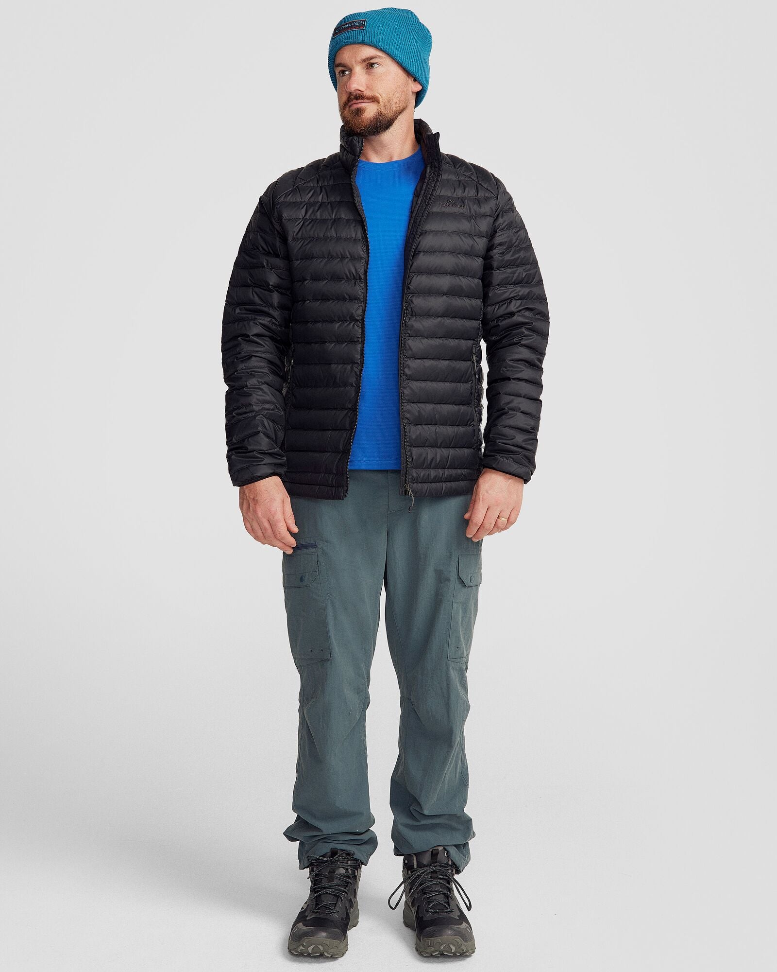 Men's Heli Down Jacket v4 - Black Stingray