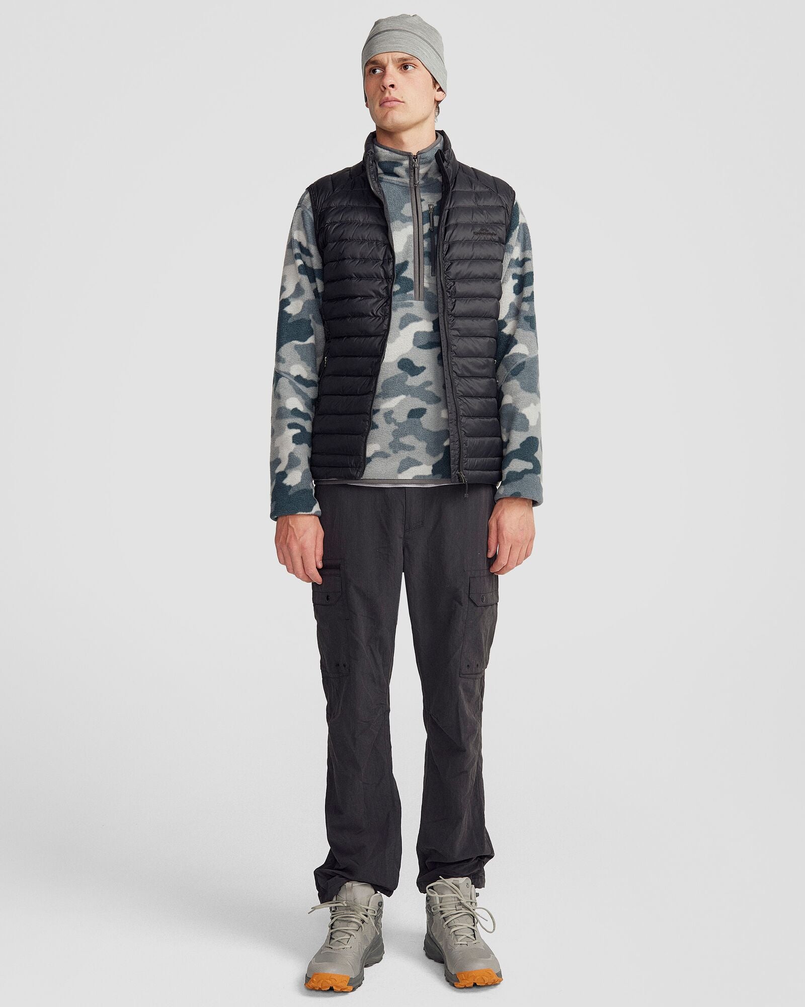 Men's Heli Down Vest 4.0 - Black Stingray