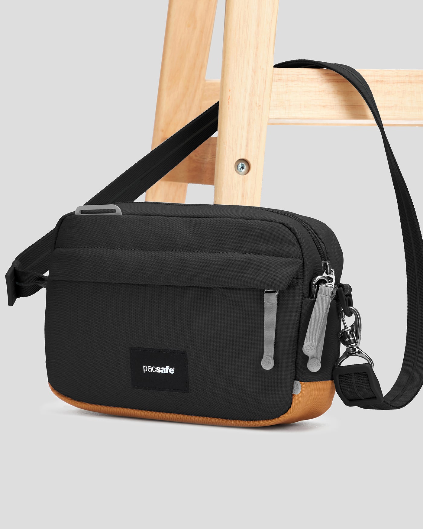 Pacsafe GO Crossbody - Jet Black