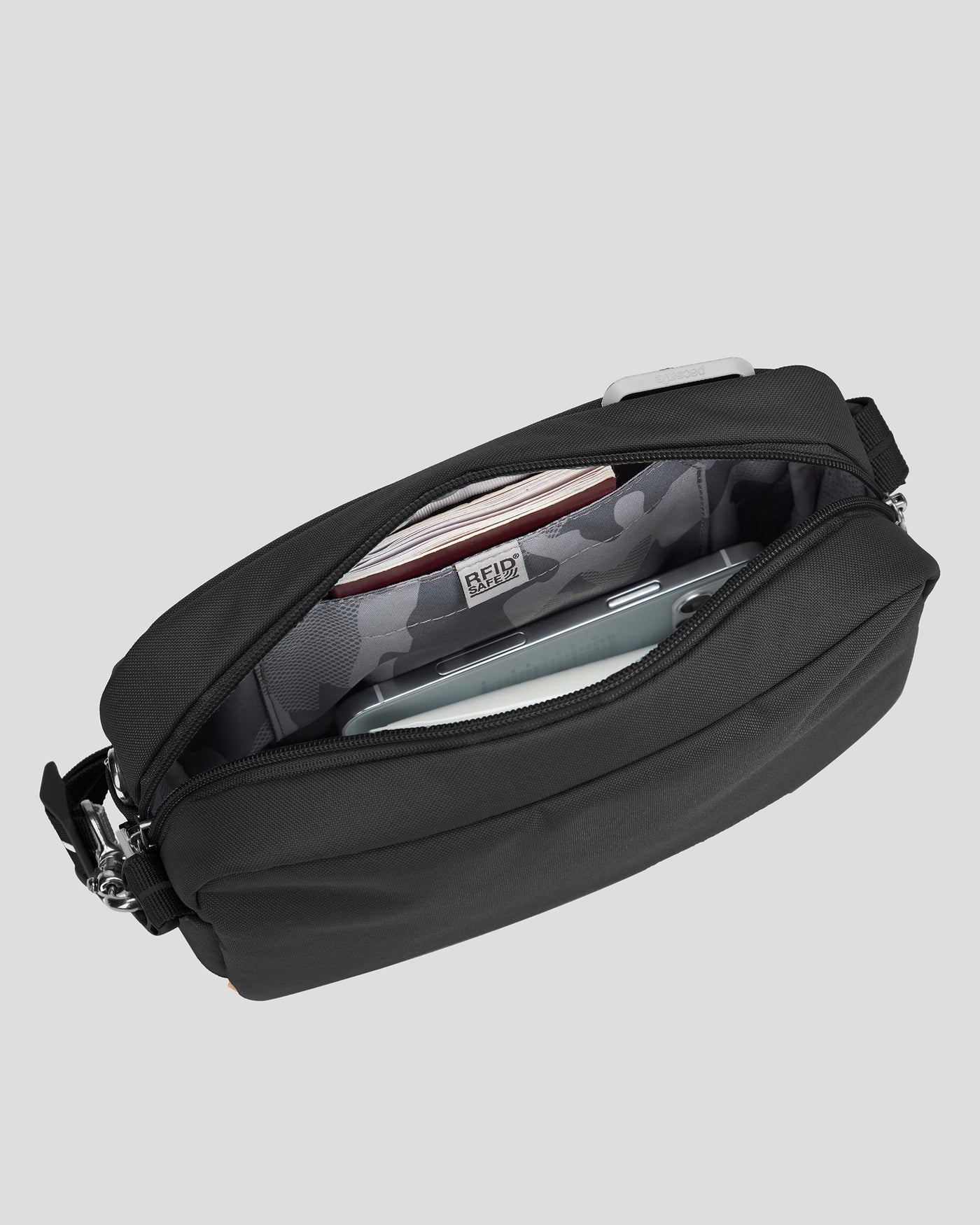 Pacsafe GO Crossbody - Jet Black