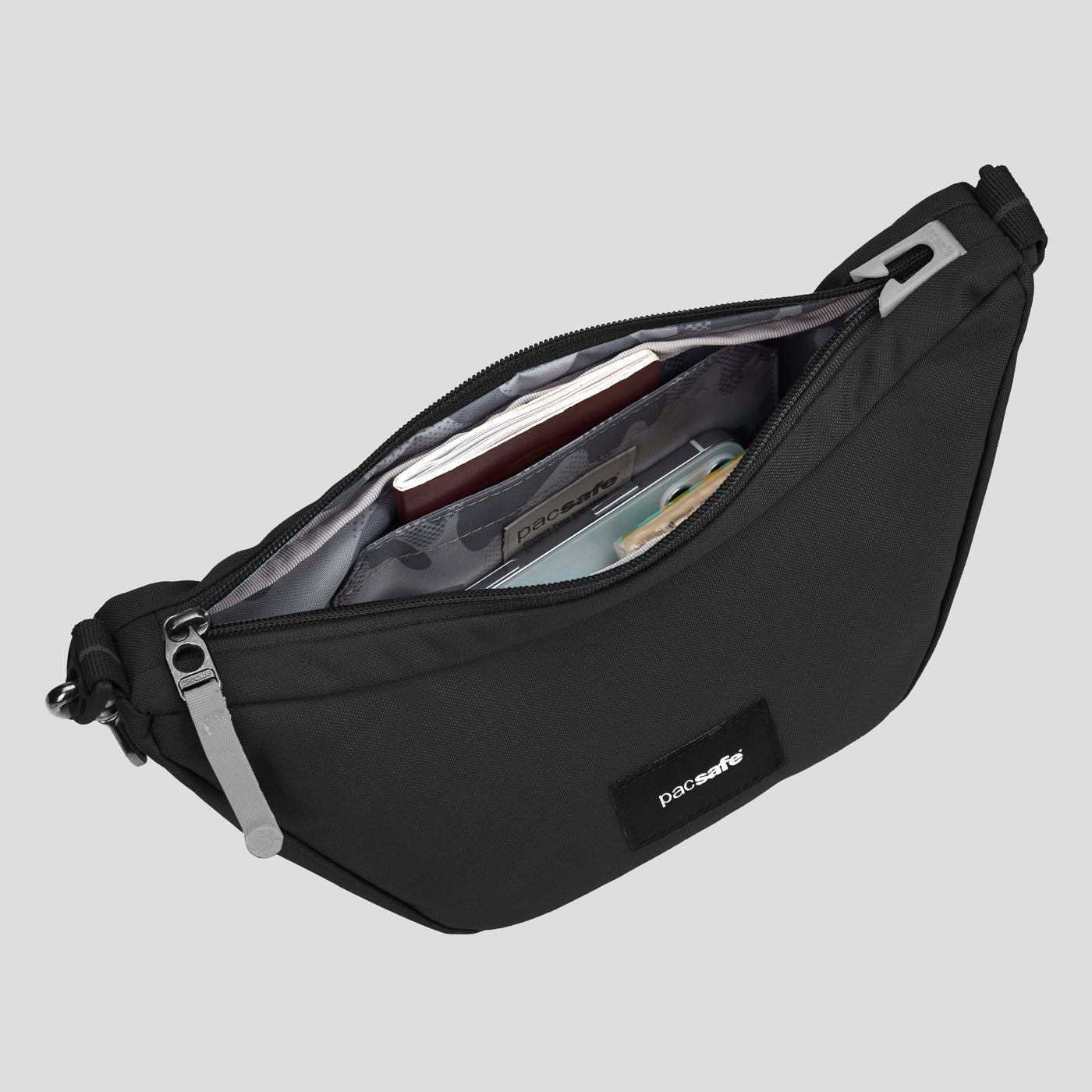 Pacsafe GO Lunar Crossbody - Jet Black