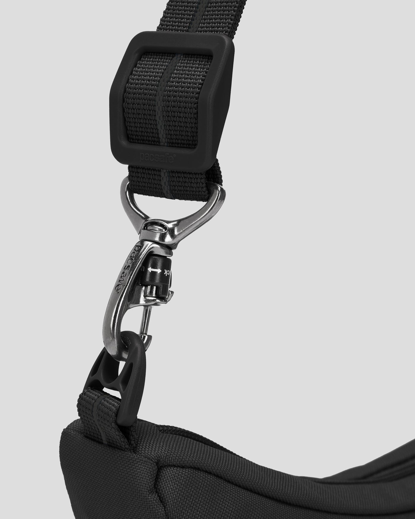 Pacsafe GO Lunar Crossbody - Jet Black