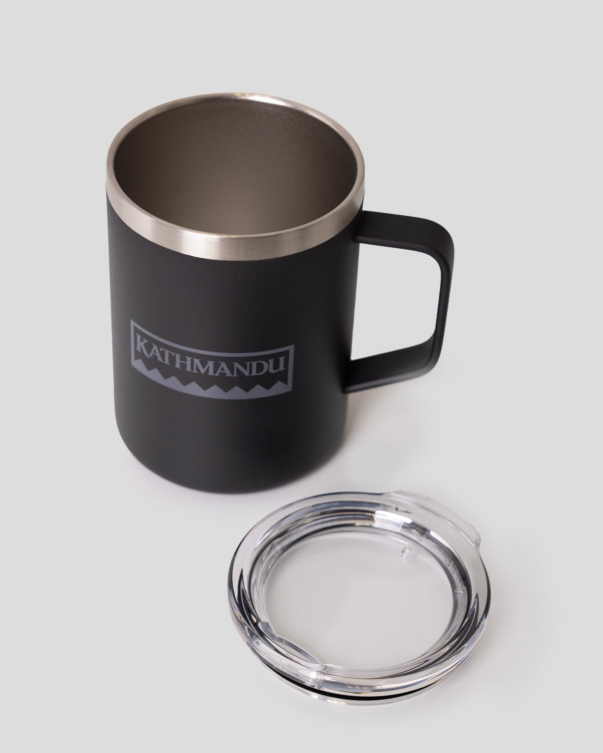 Insulated Coffee Mug - 350ml - Black Stingray  Kathmandu AU