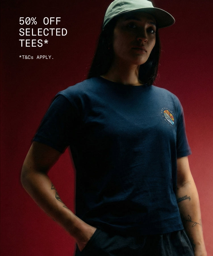50% off Selected Tees* *T&Cs apply.