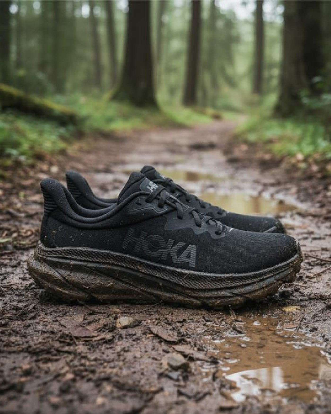 Women's HOKA Challenger ATR 7 Running Shoes - Black/Black