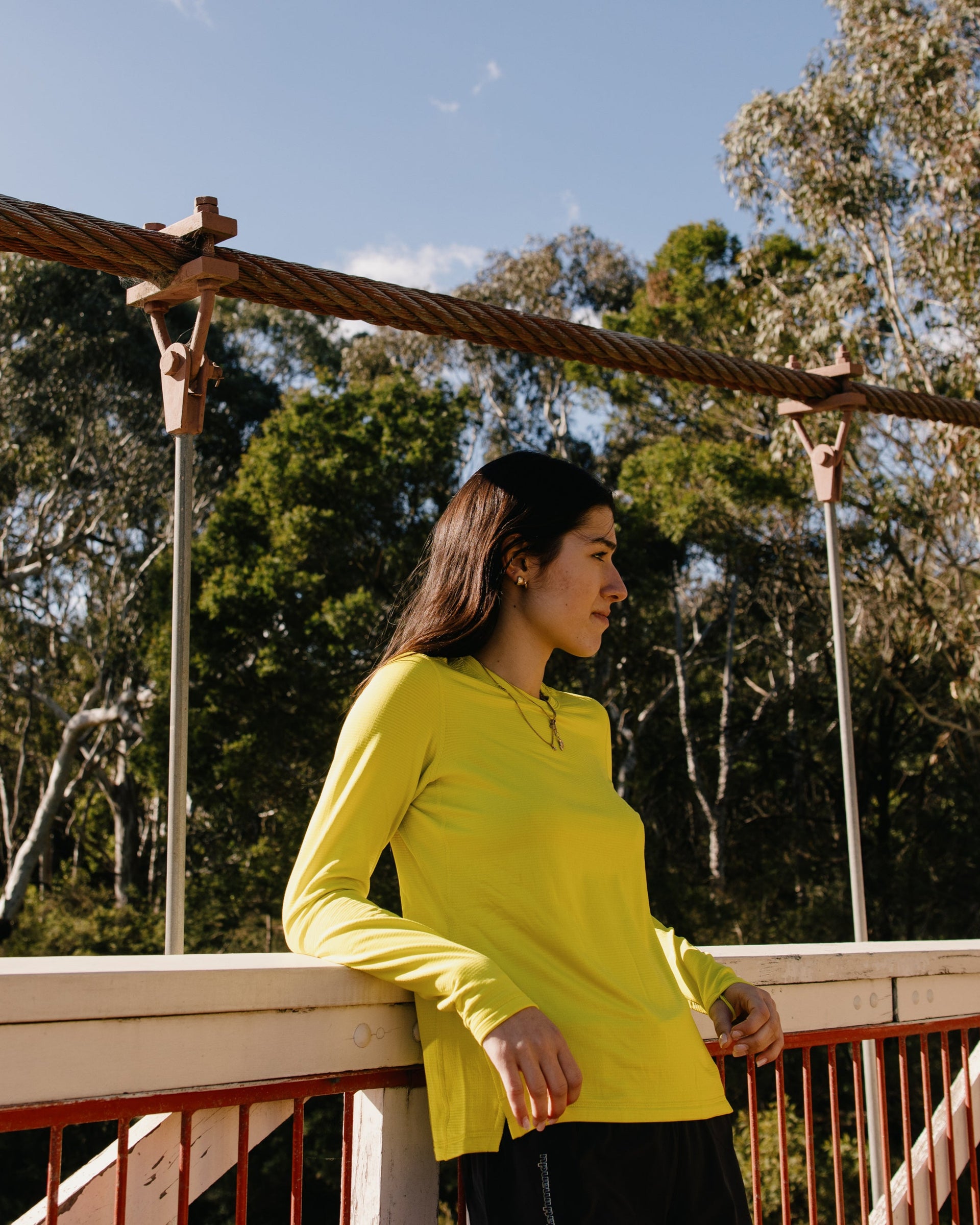 Women's Seeker Fleece Long Sleeve Top - Bright Moss