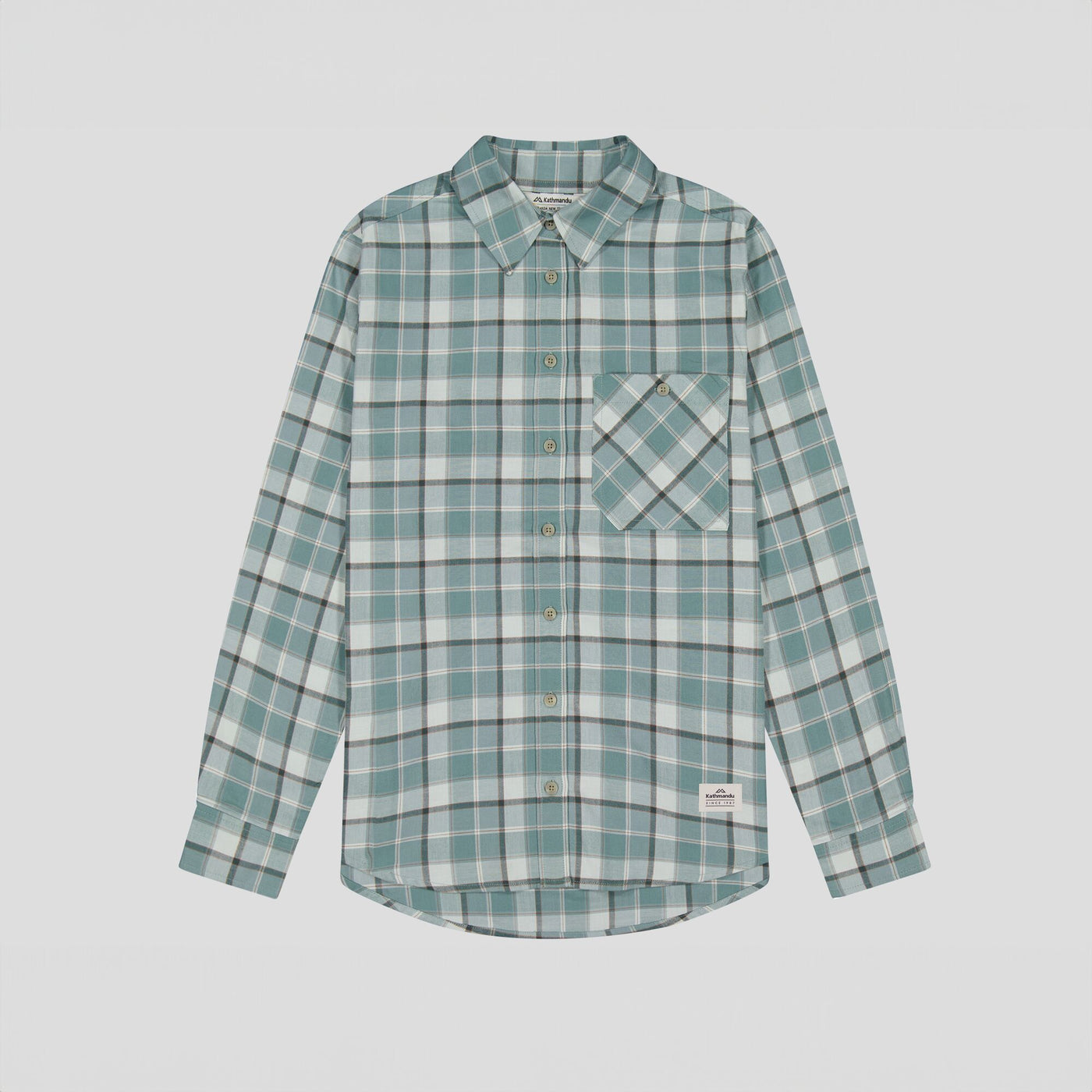 Women's Fyfe L/S Shirt - Deep Forest Plaid
