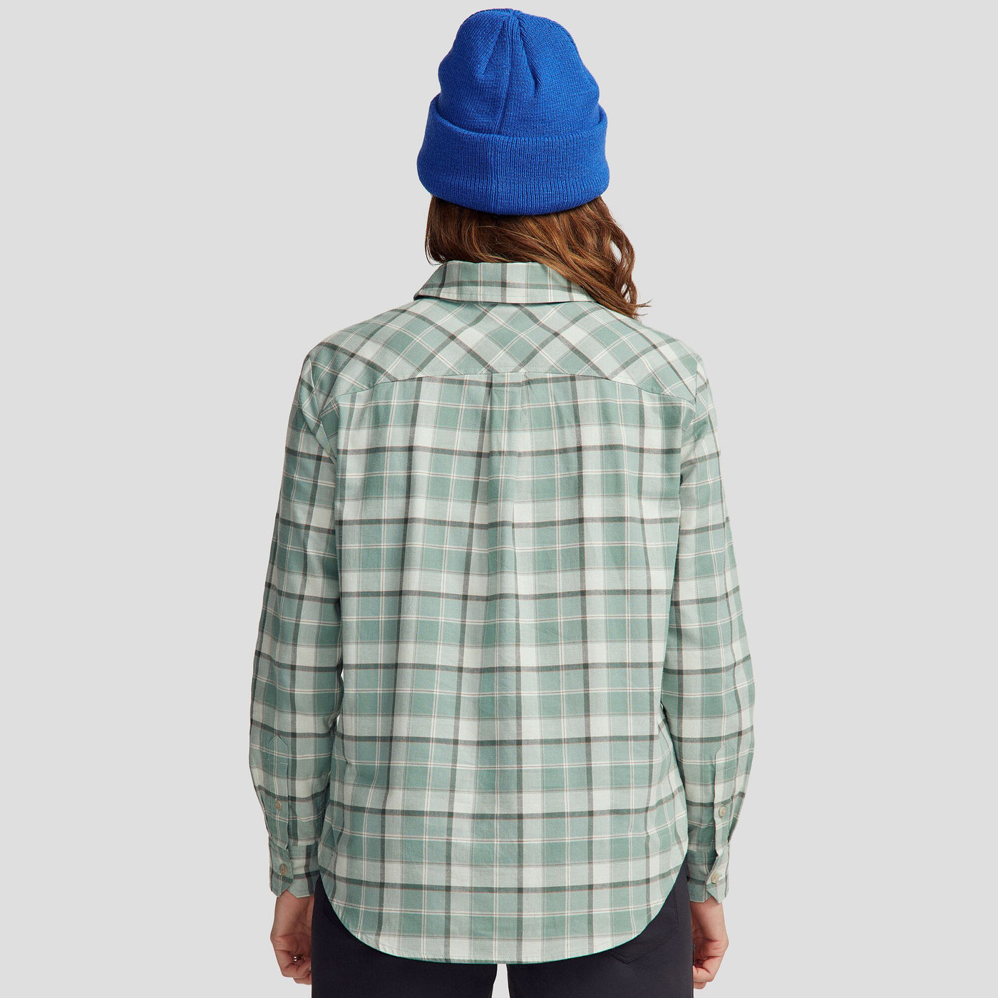 Women's Fyfe L/S Shirt - Deep Forest Plaid