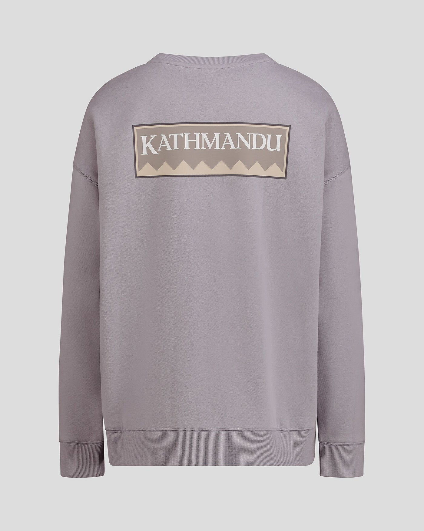 Women's Heritage Logo Slouchy LT BB Crew Sweatshirt - Light Haze