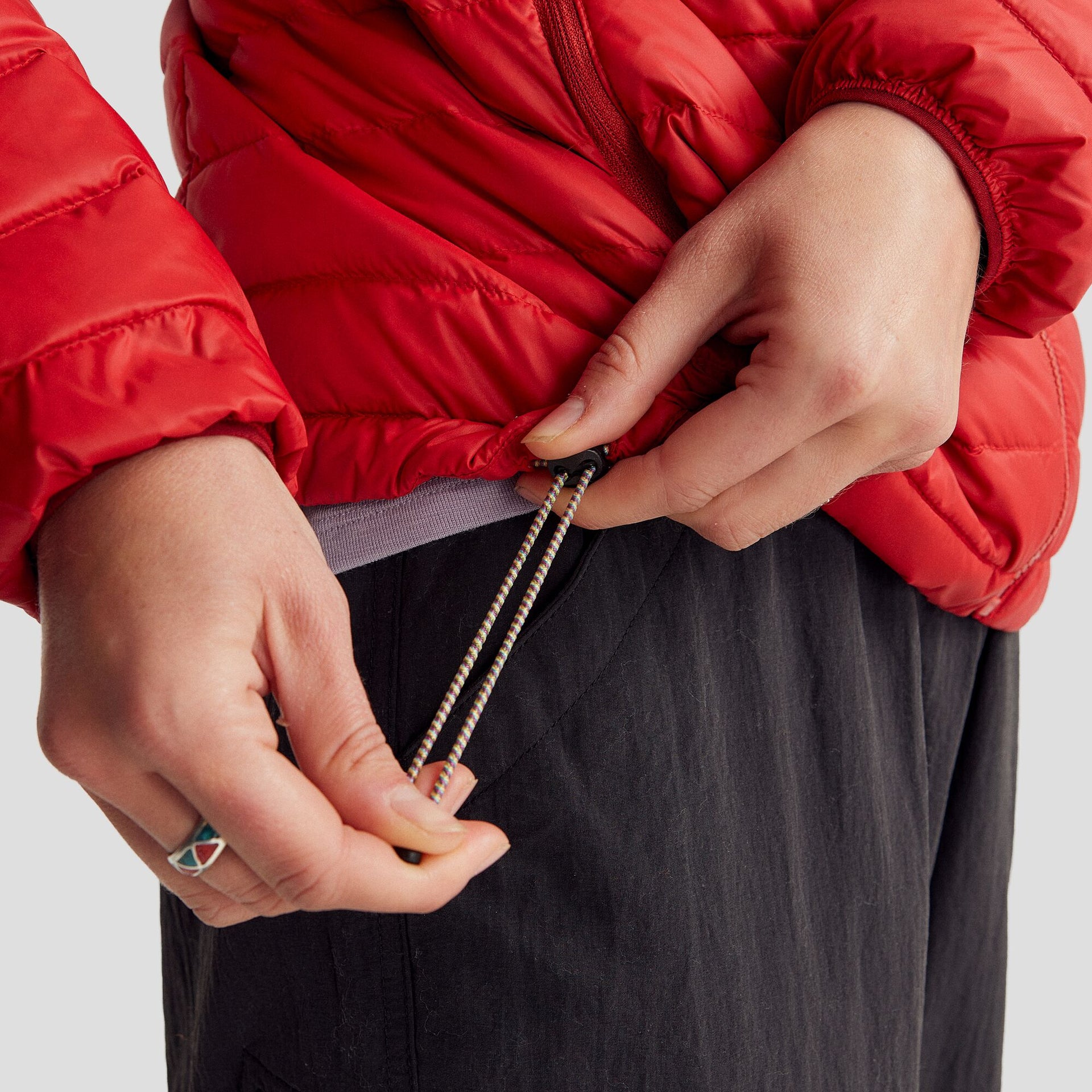 Women's Heli Down Hooded Jacket v3 - Spicy Chilli Pepper