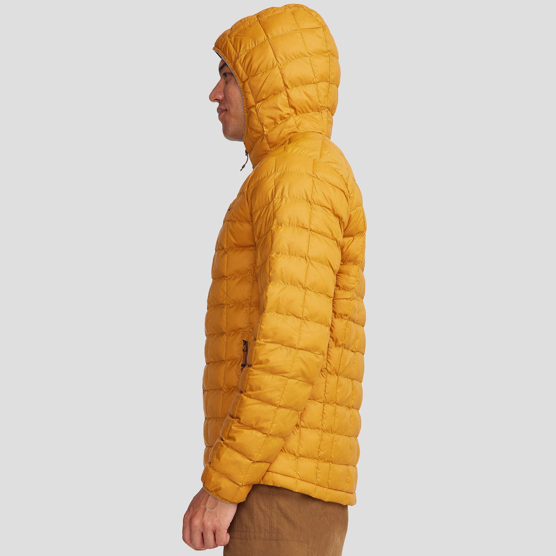 Men's Heli Insulated Hooded Jacket - Golden Oak