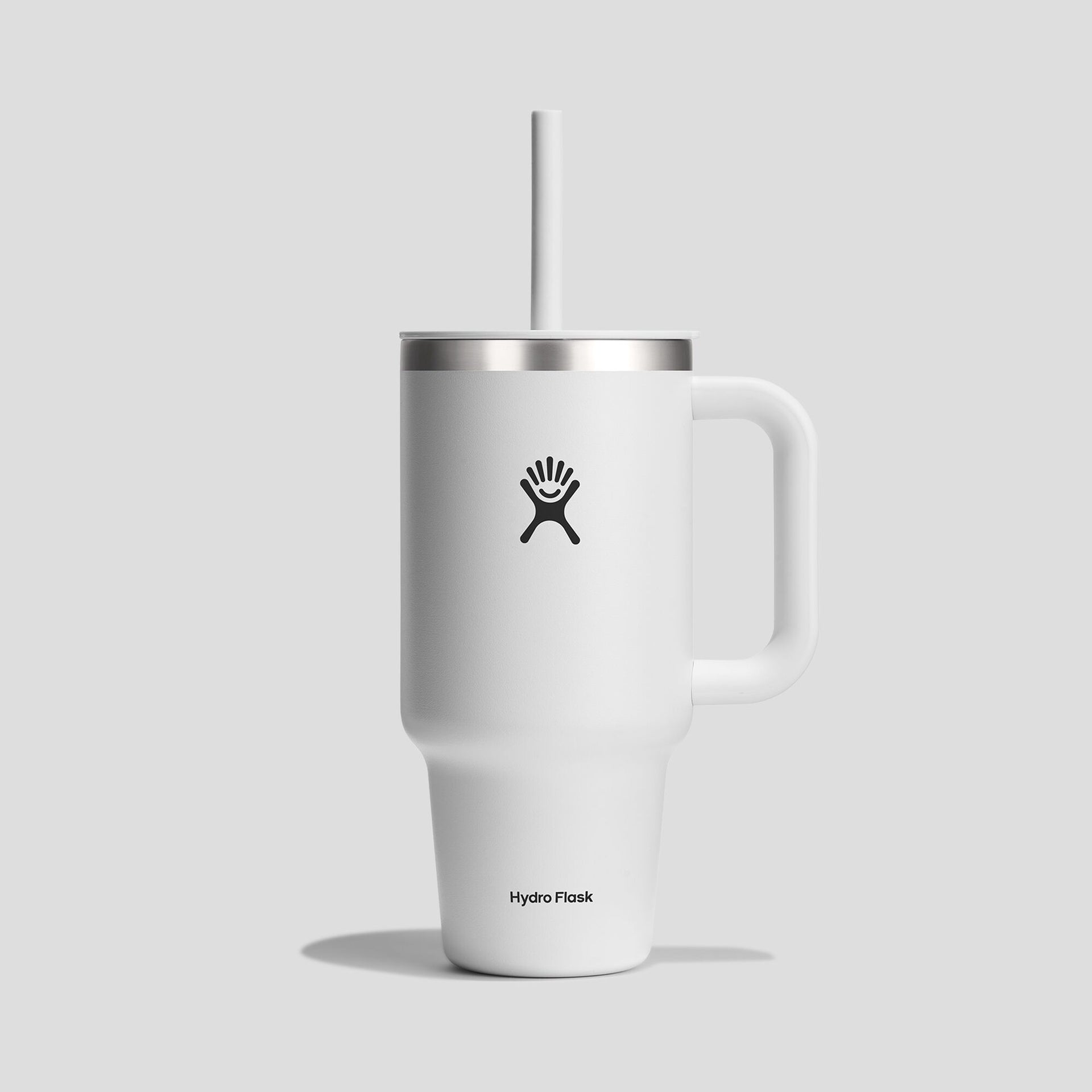 Hydro Flask Travel Tumbler and Straw 946 ml - White