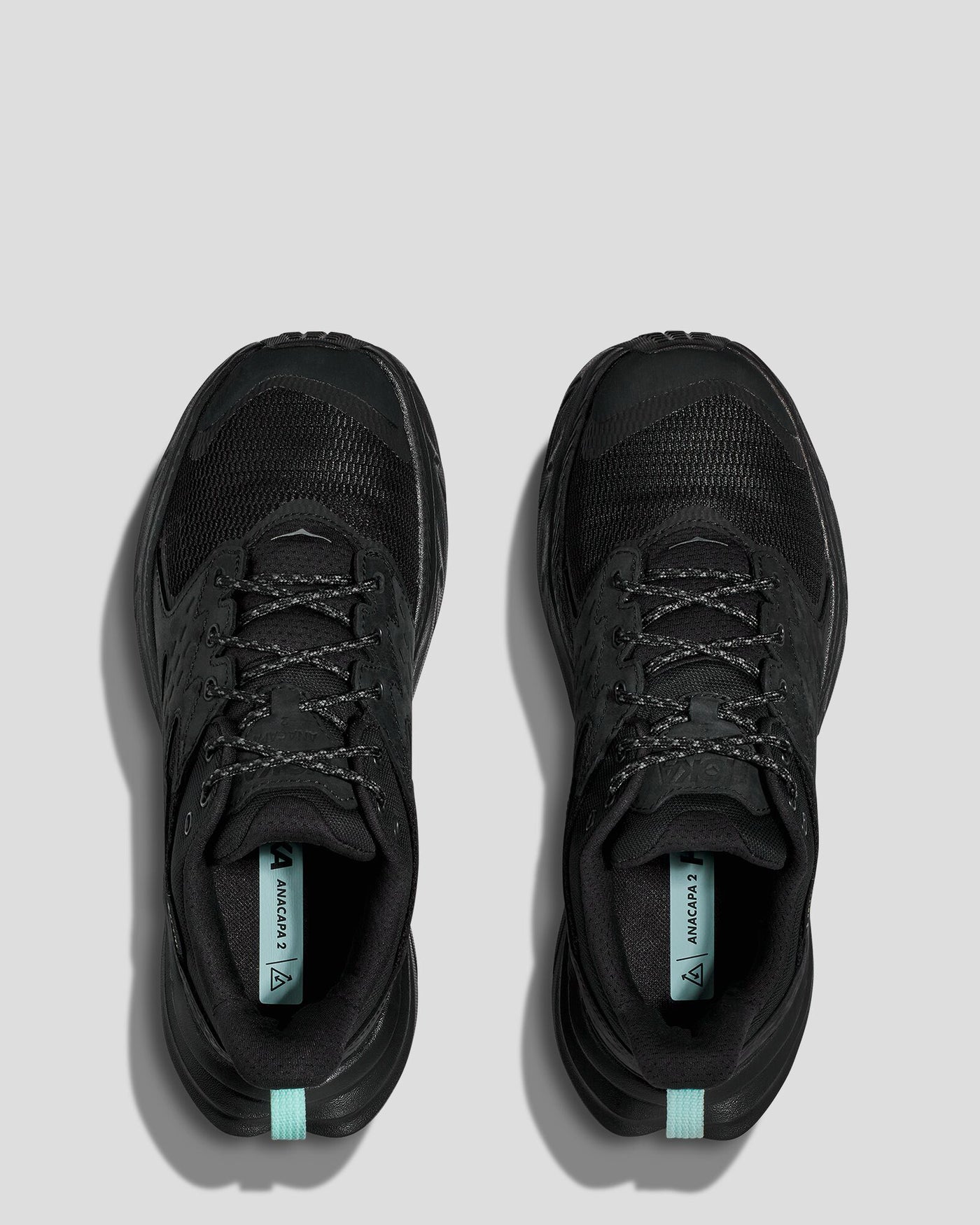 Women's Hoka Anacapa 2 Low GTX Hiking Shoes - Black