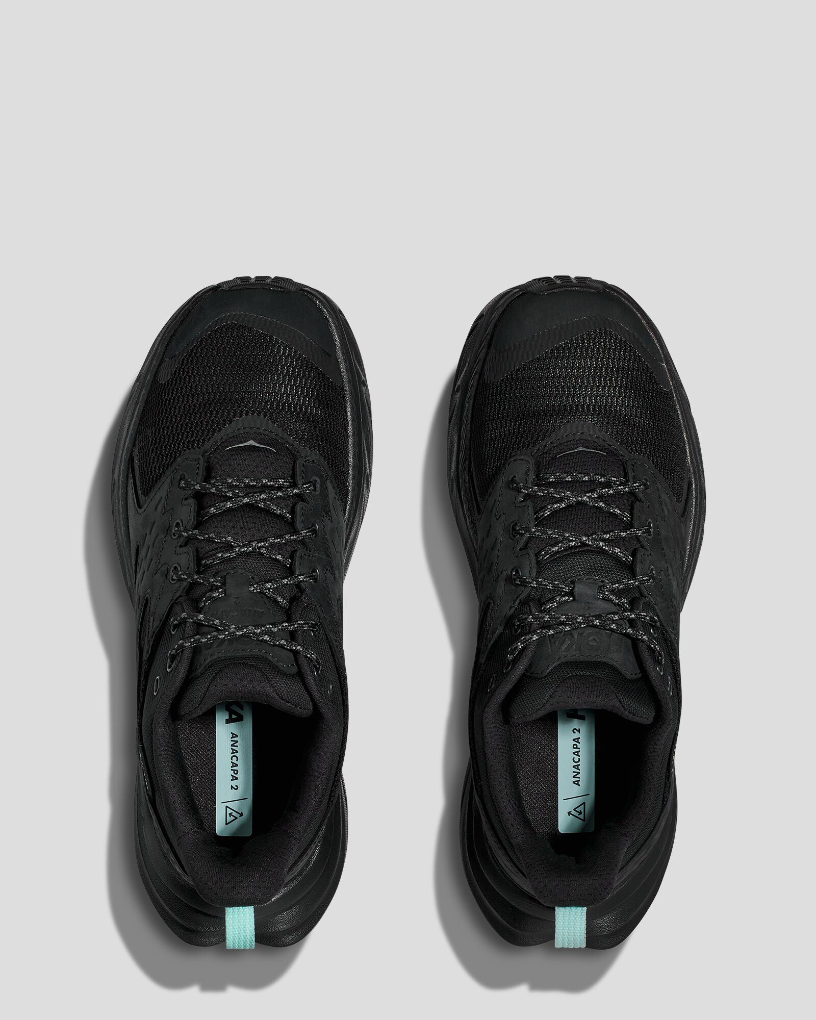 Women's Hoka Anacapa 2 Low GTX Hiking Shoes - Black