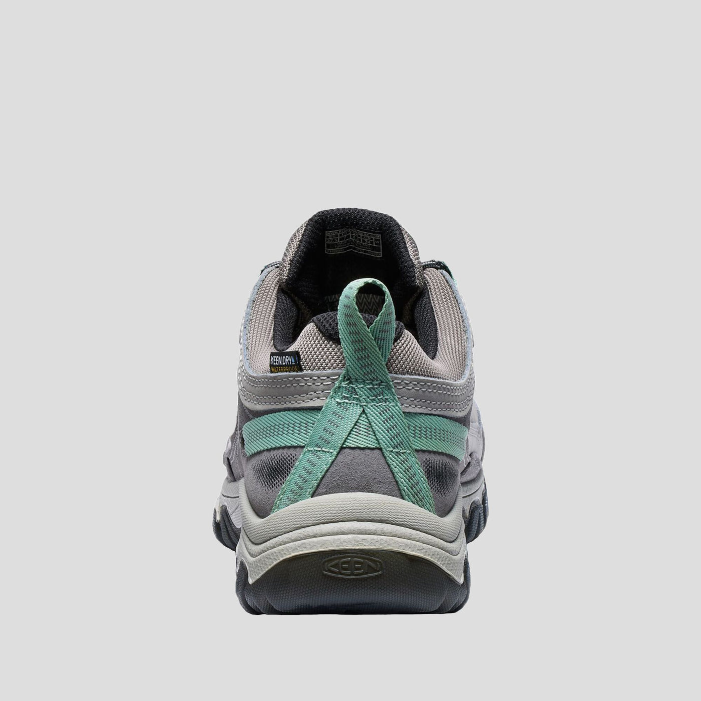 Women's Keen Targhee IV Waterproof Hiking Shoe- Alloy/Granite Green